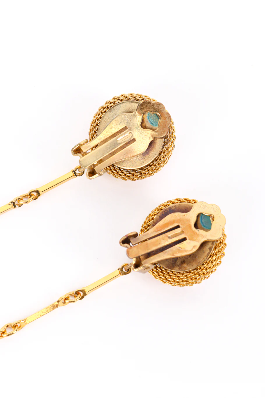 Long Crystal Teardrop Earrings - Image 7