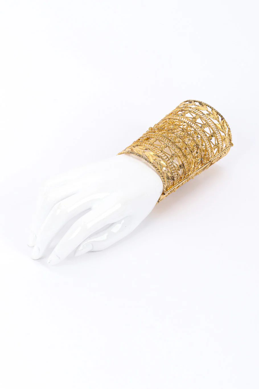 Long Filigree Cuff Bracelet I - Image 2