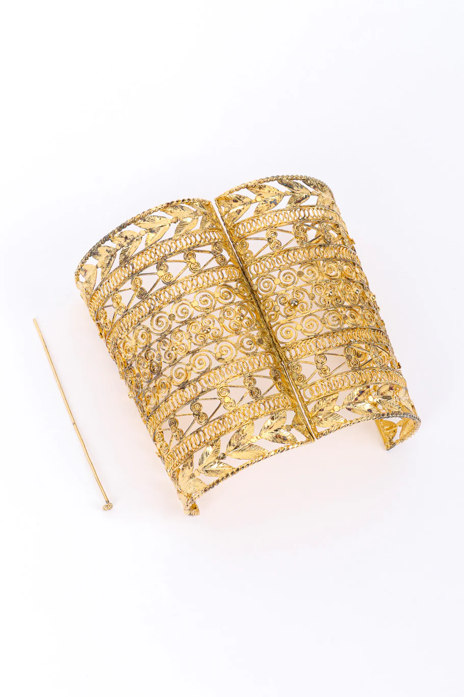 Long Filigree Cuff Bracelet I - Image 7