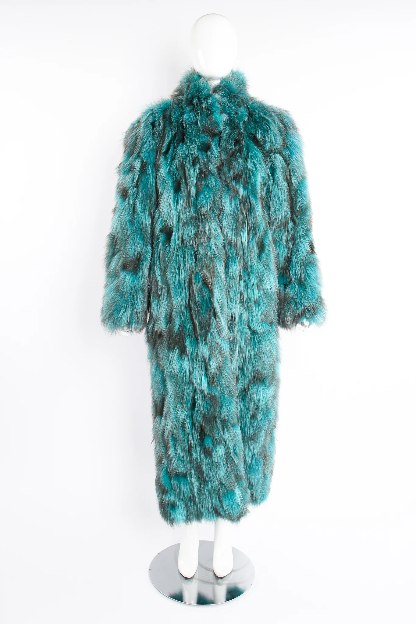 Long Fox Fur Coat - Image 5