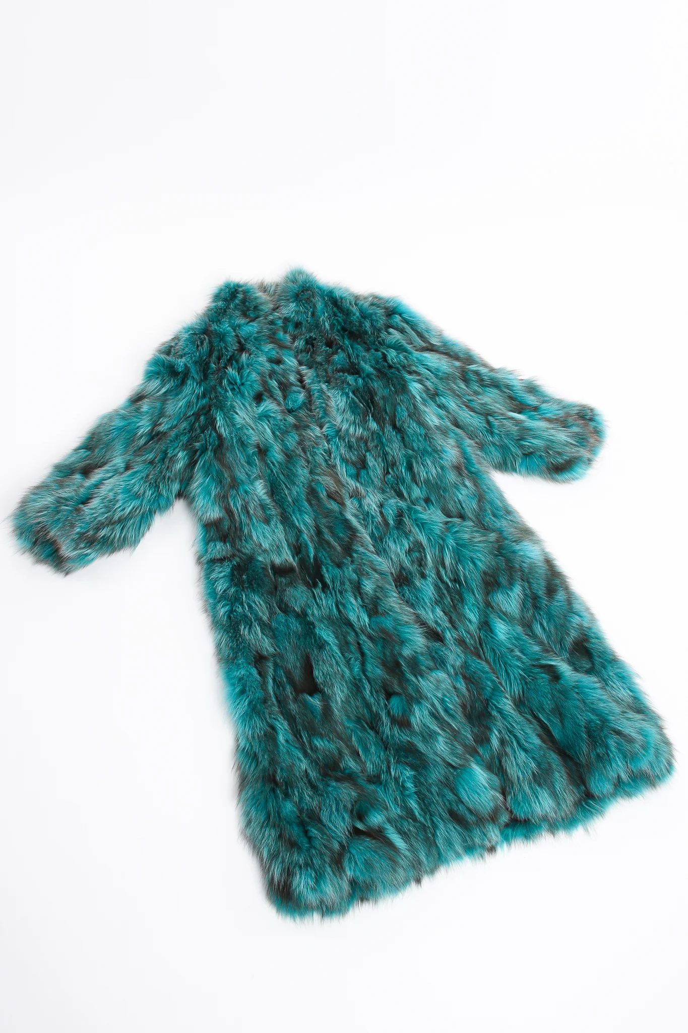 Long Fox Fur Coat - Image 9