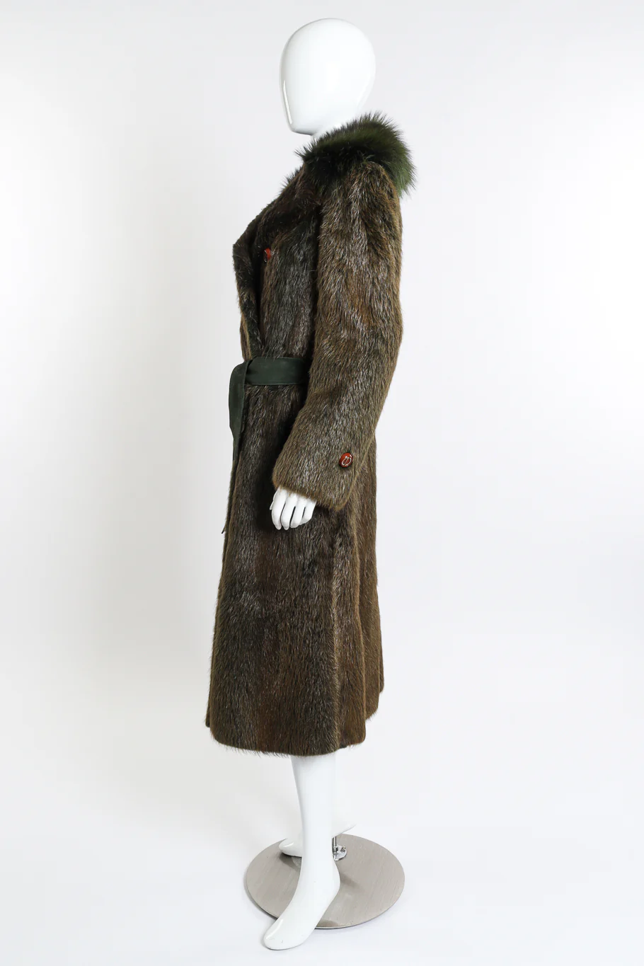 Long Fur Coat - Image 2