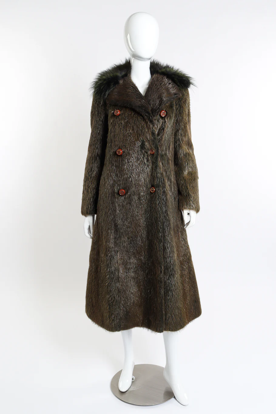 Long Fur Coat - Image 4