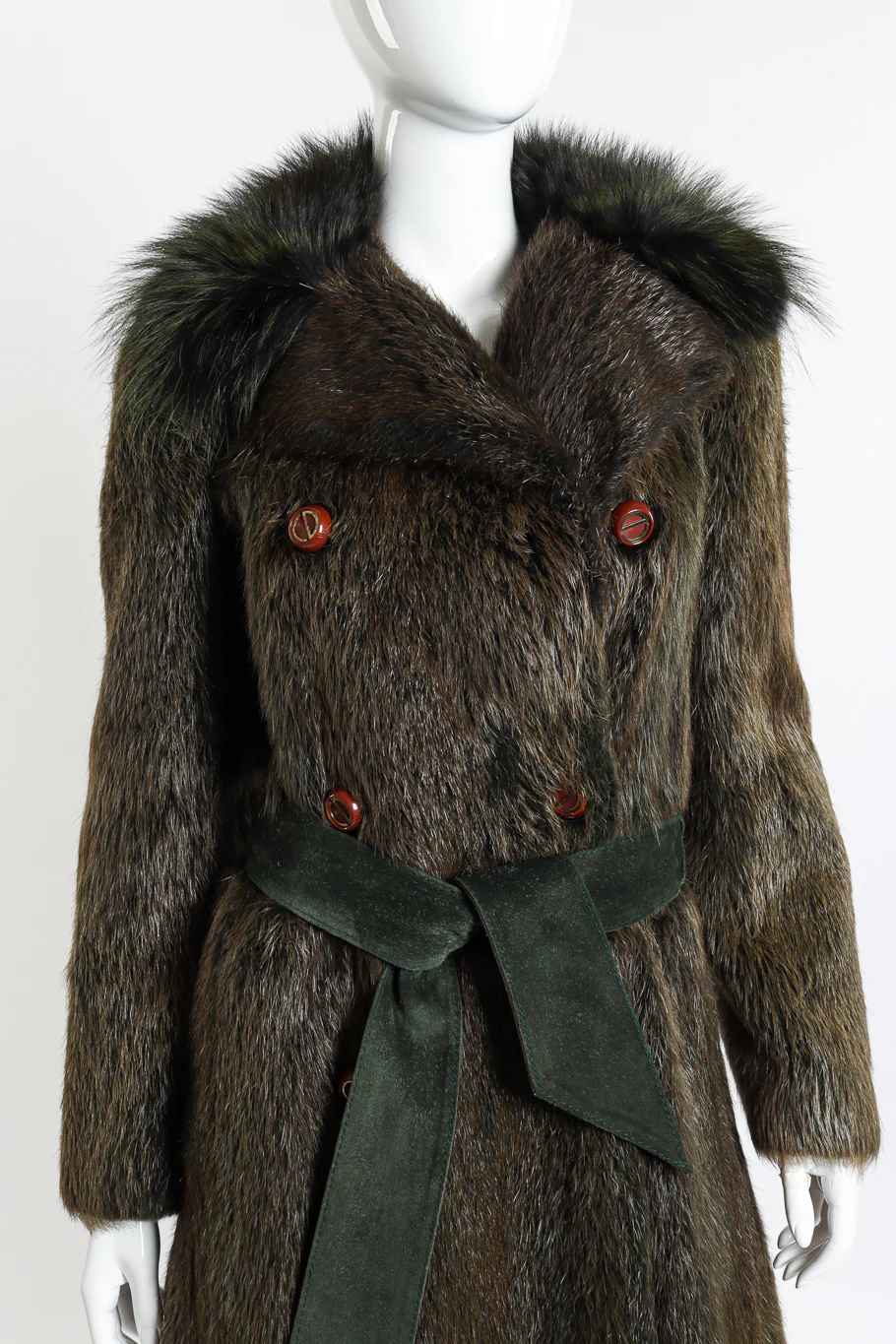Long Fur Coat - Image 5