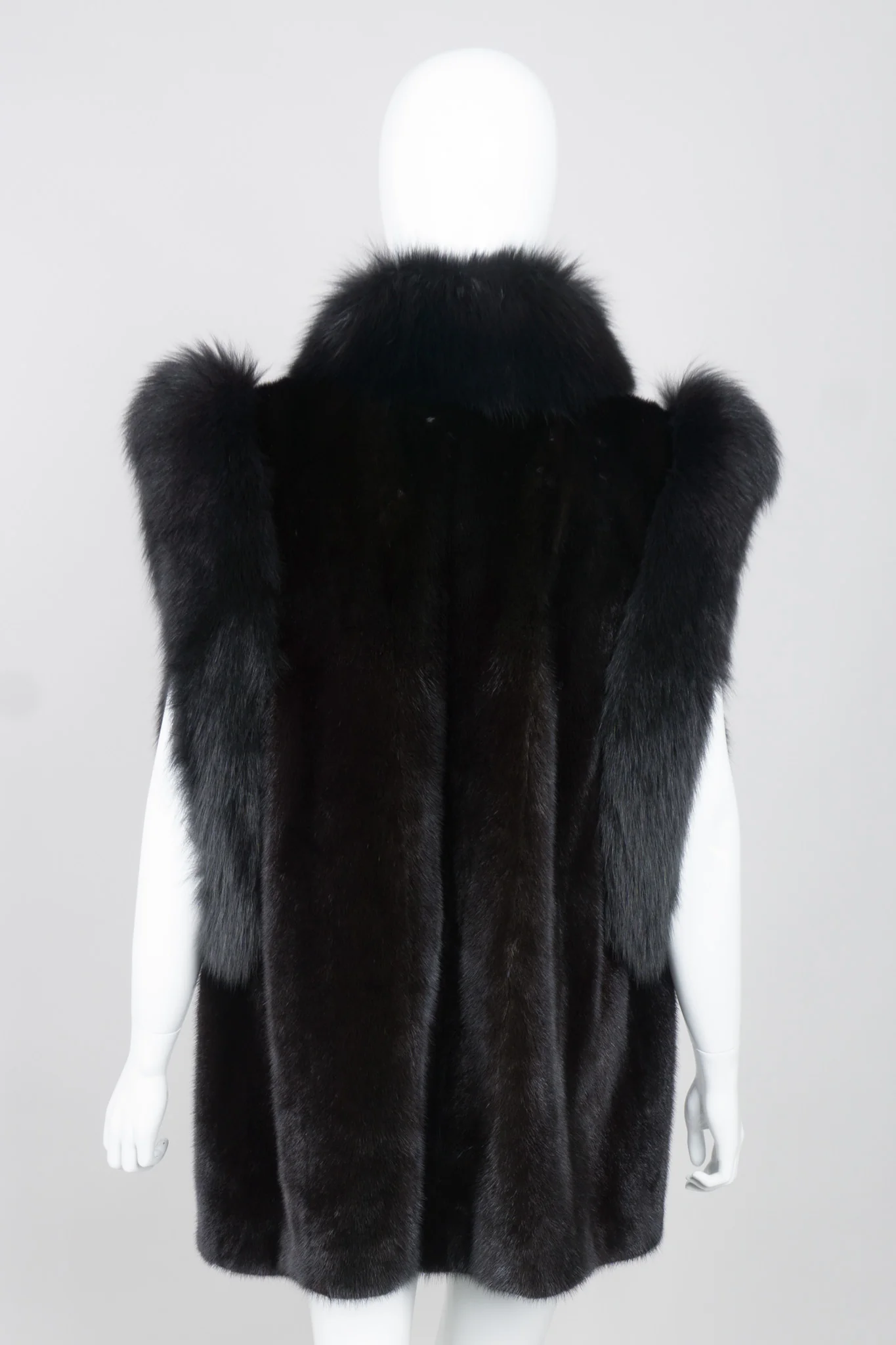 Long Fur Vest - Image 8