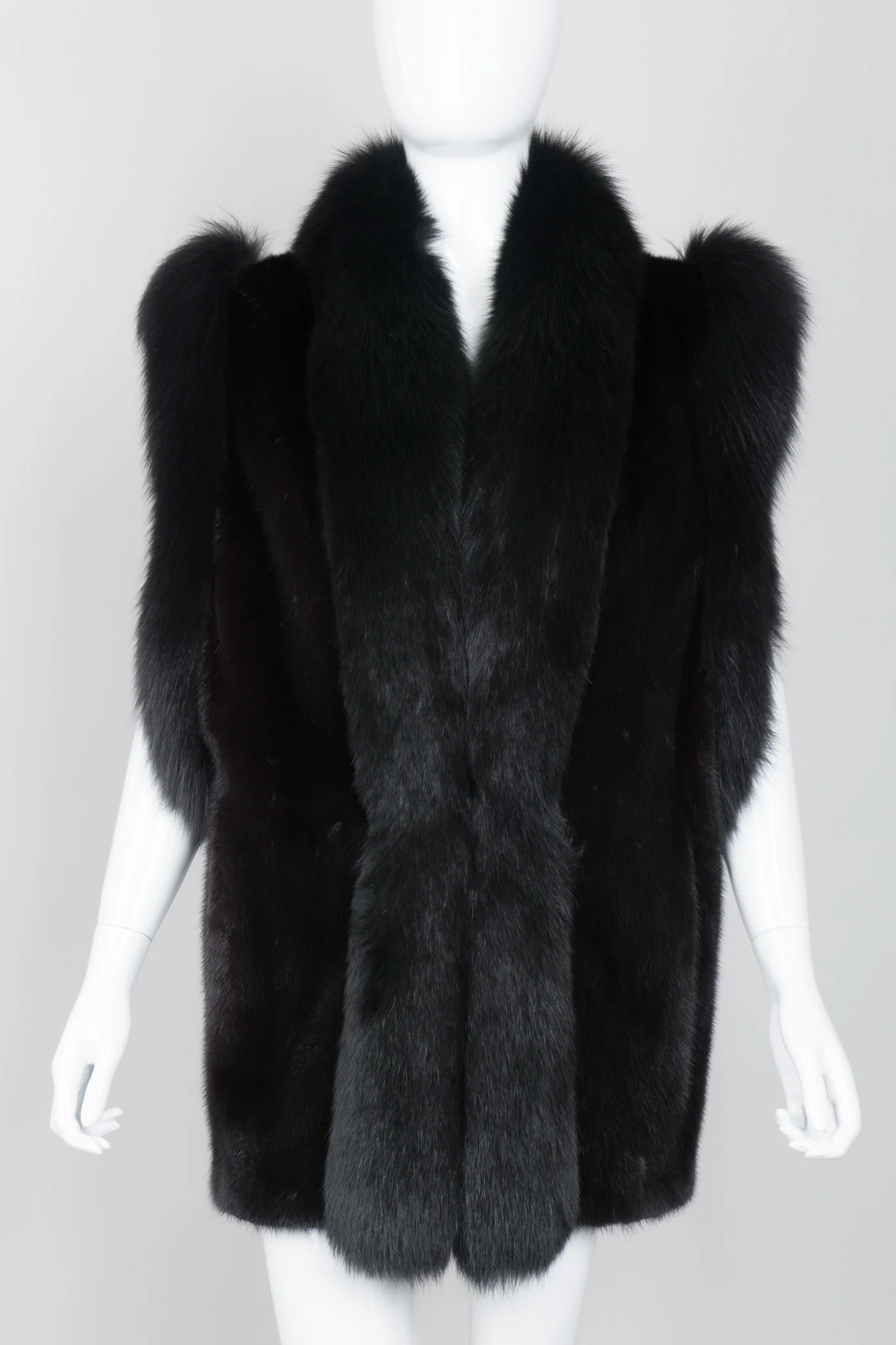 Long Fur Vest - Image 9