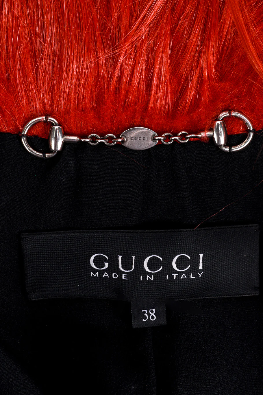 Long Goat Fur Jacket - Image 7