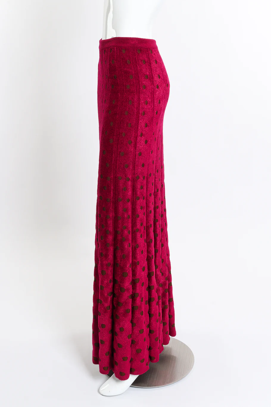 Long Polka Dot Skirt - Image 2
