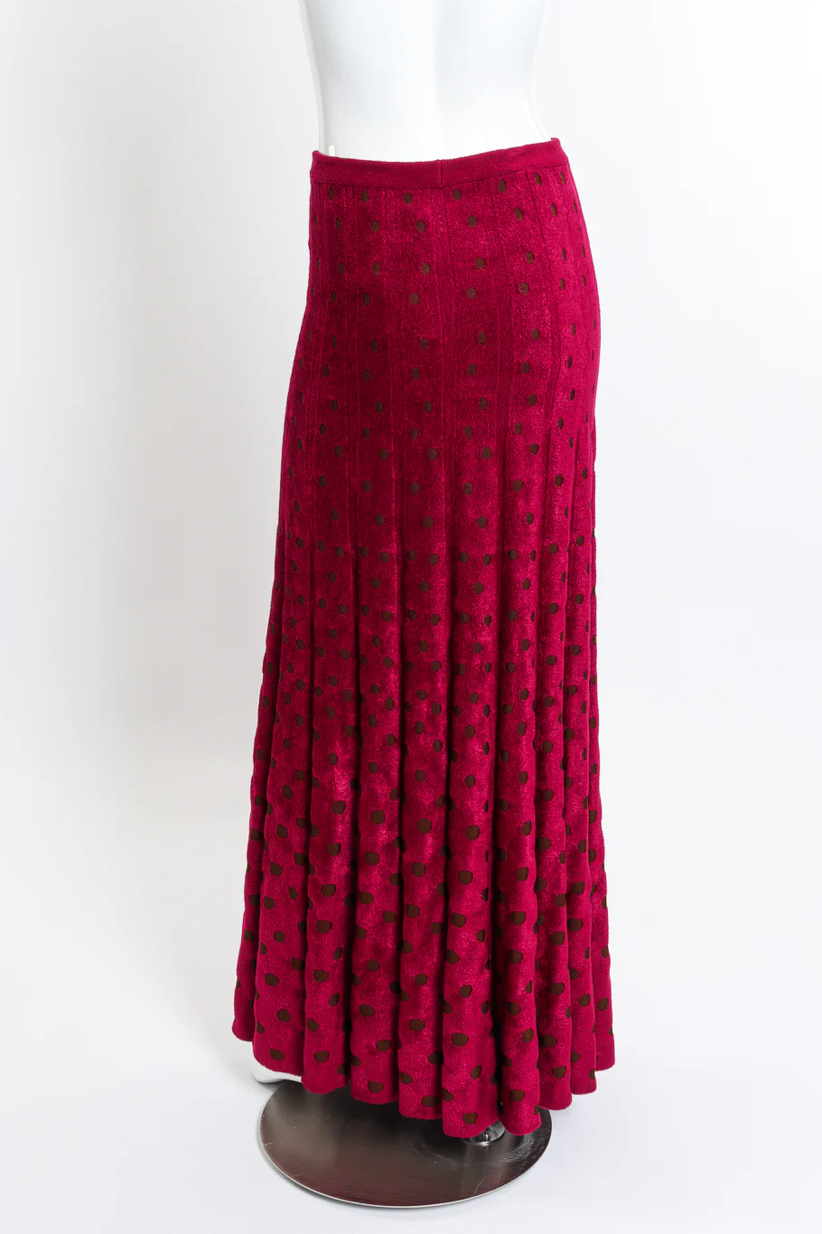Long Polka Dot Skirt - Image 3