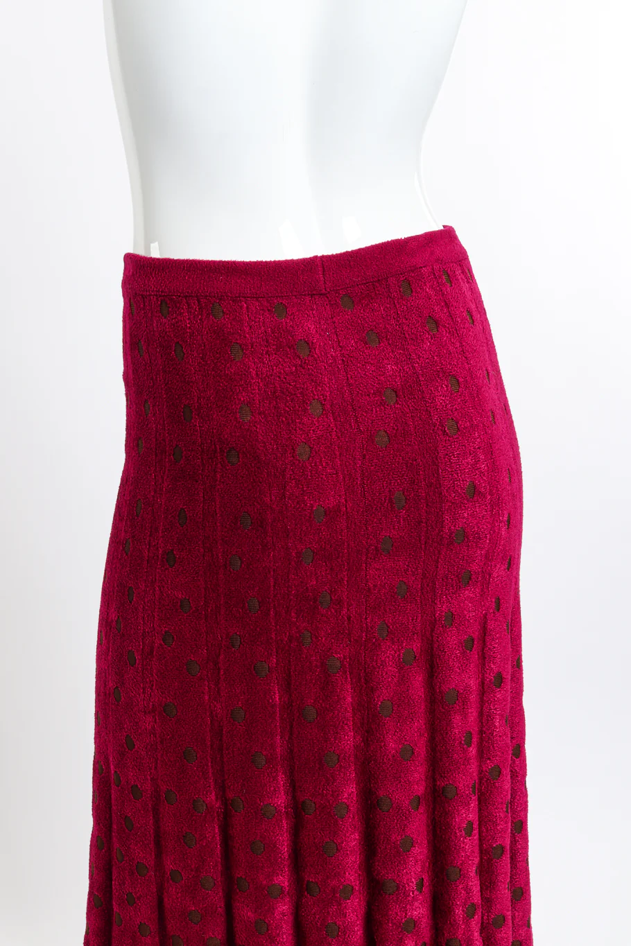 Long Polka Dot Skirt - Image 4