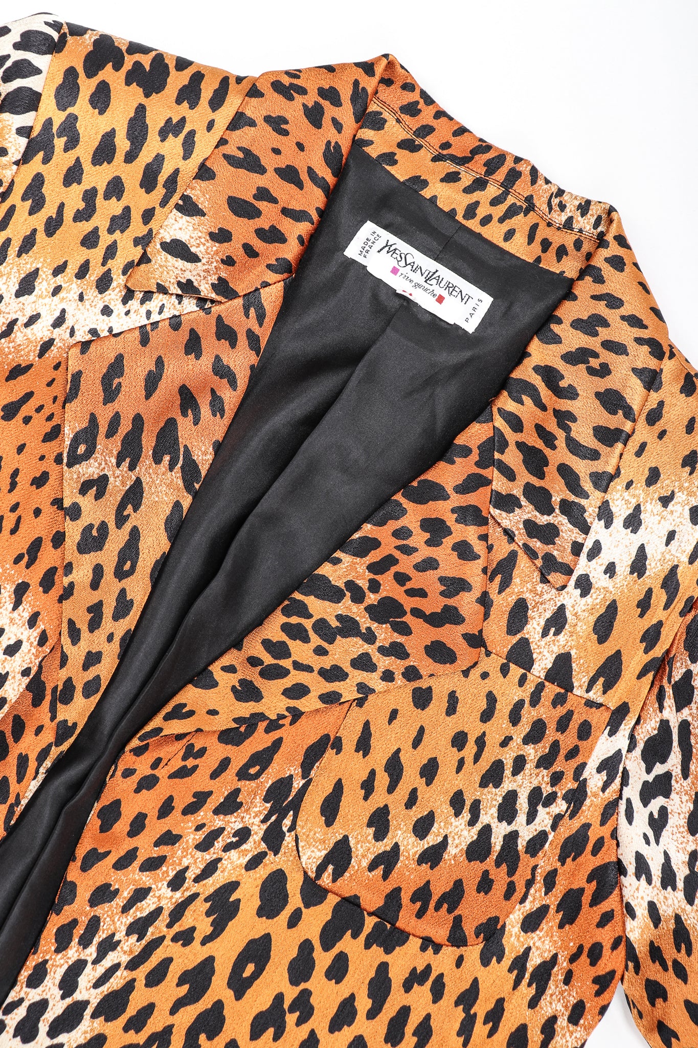 Longline Silk Cheetah Jacket - Image 2
