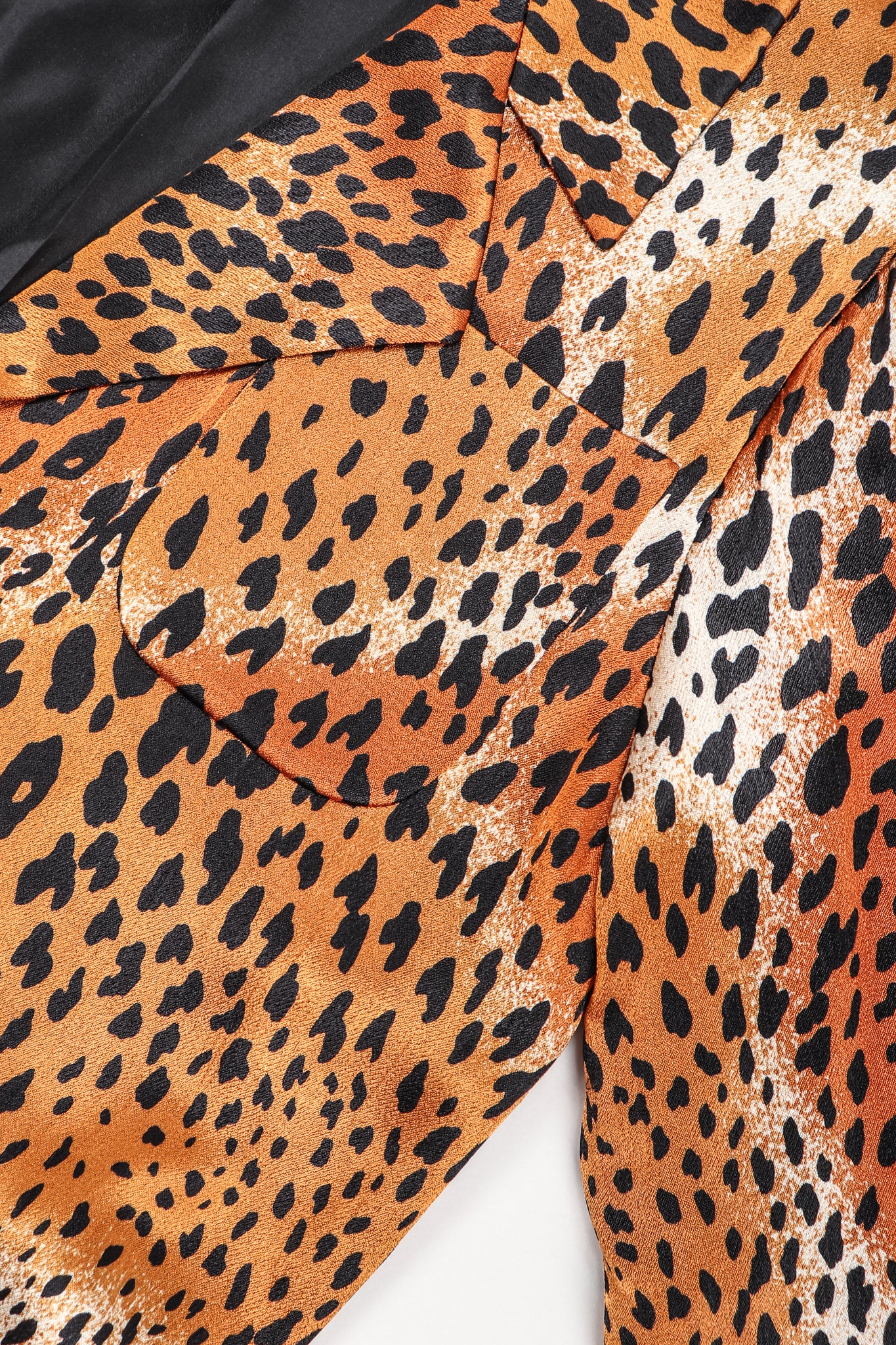 Longline Silk Cheetah Jacket - Image 9