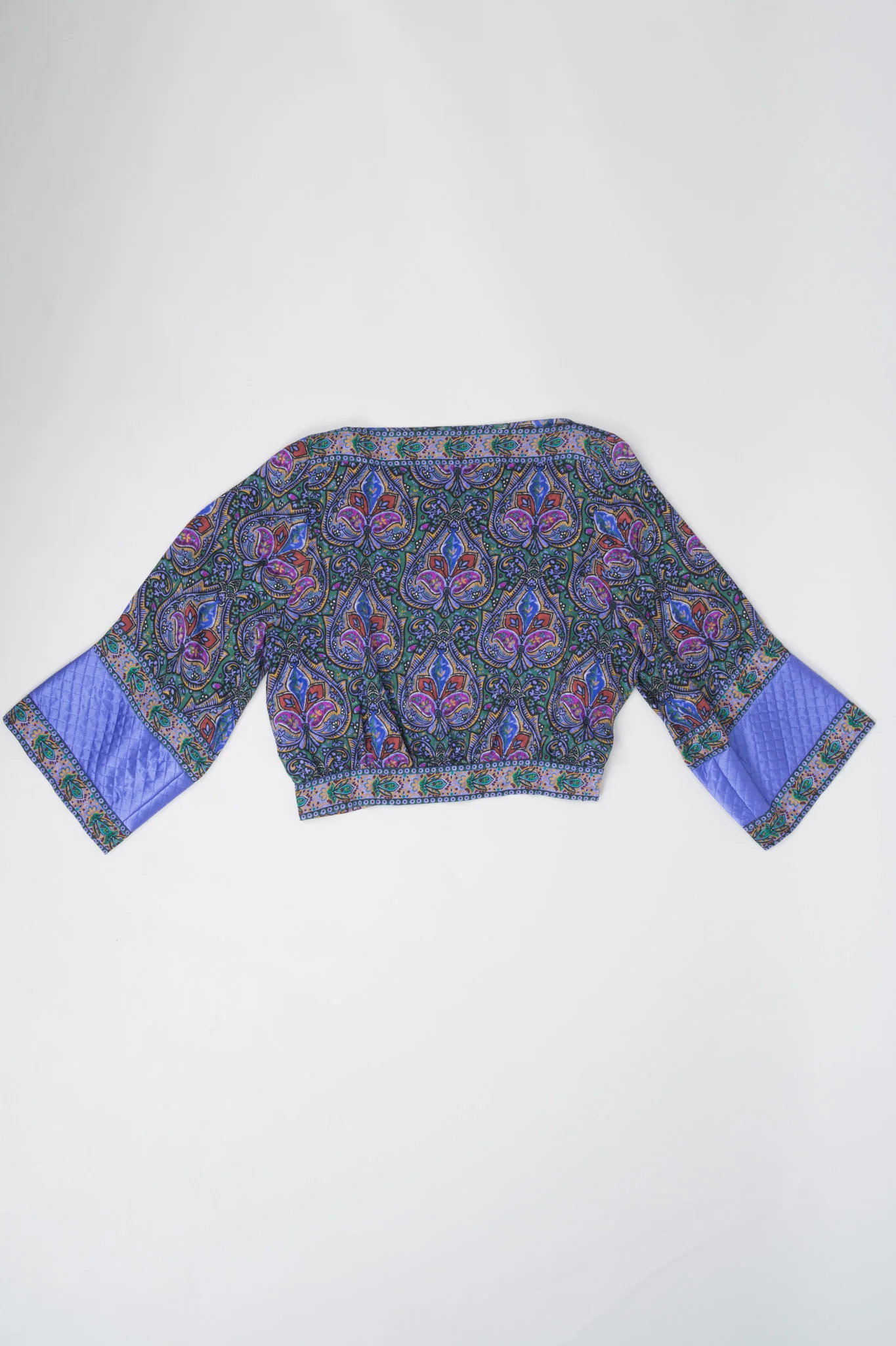 Lotus Print Blouse & Skirt Set - Image 18