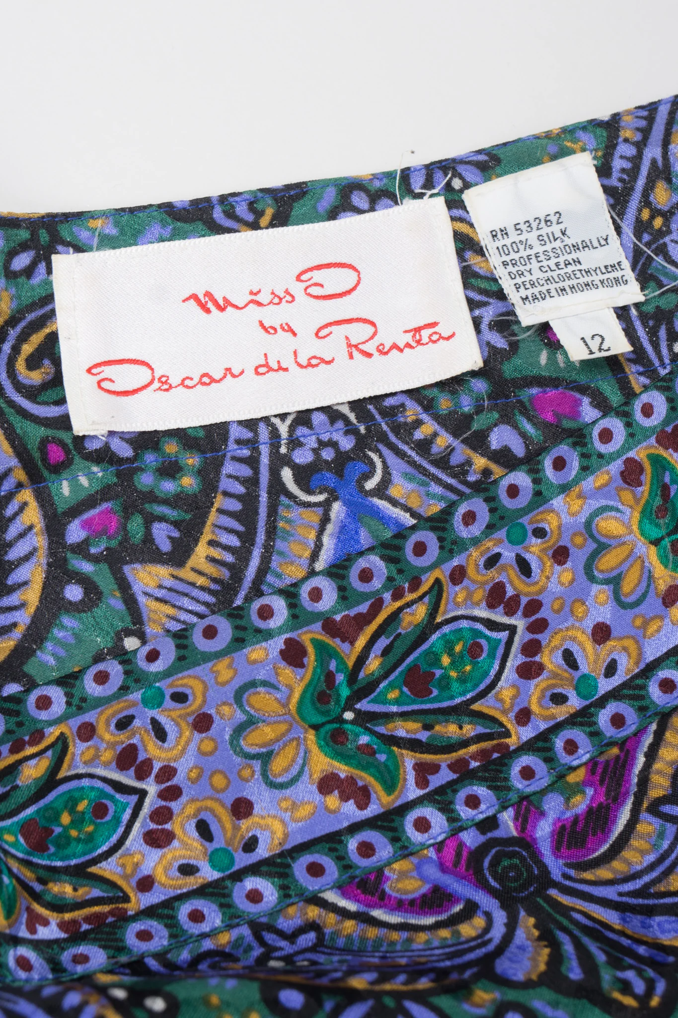 Lotus Print Blouse & Skirt Set - Image 20