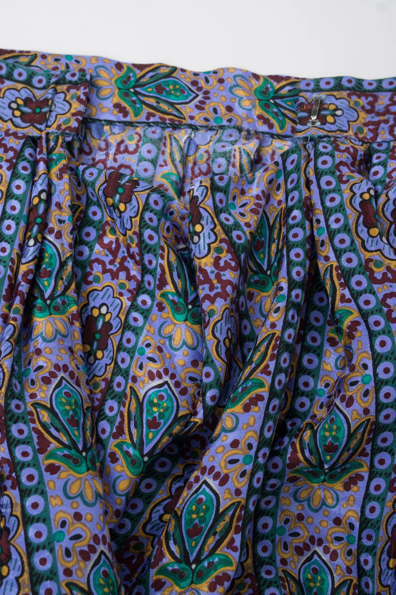 Lotus Print Blouse & Skirt Set - Image 22