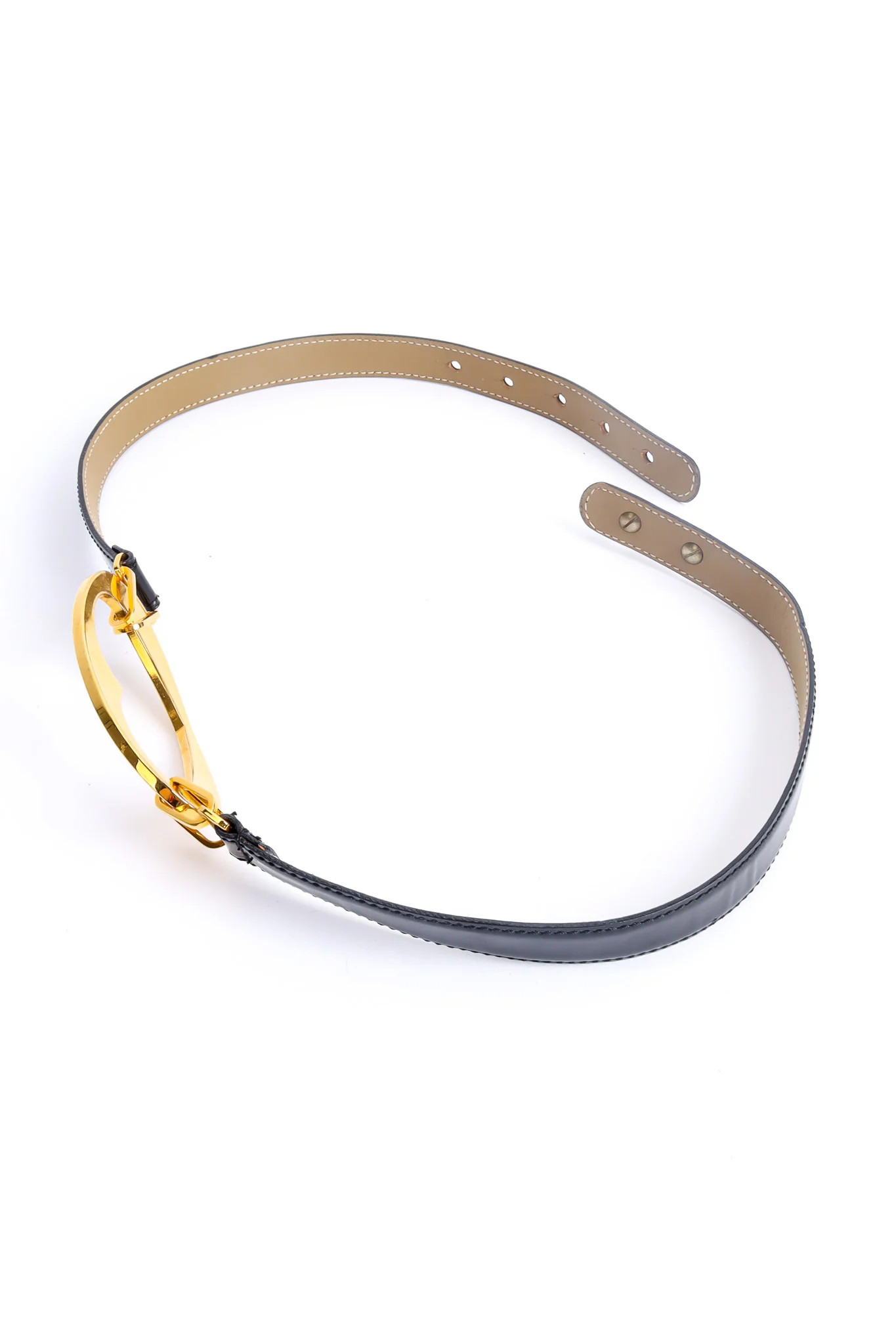 Love Buckle Leather Belt - Image 4
