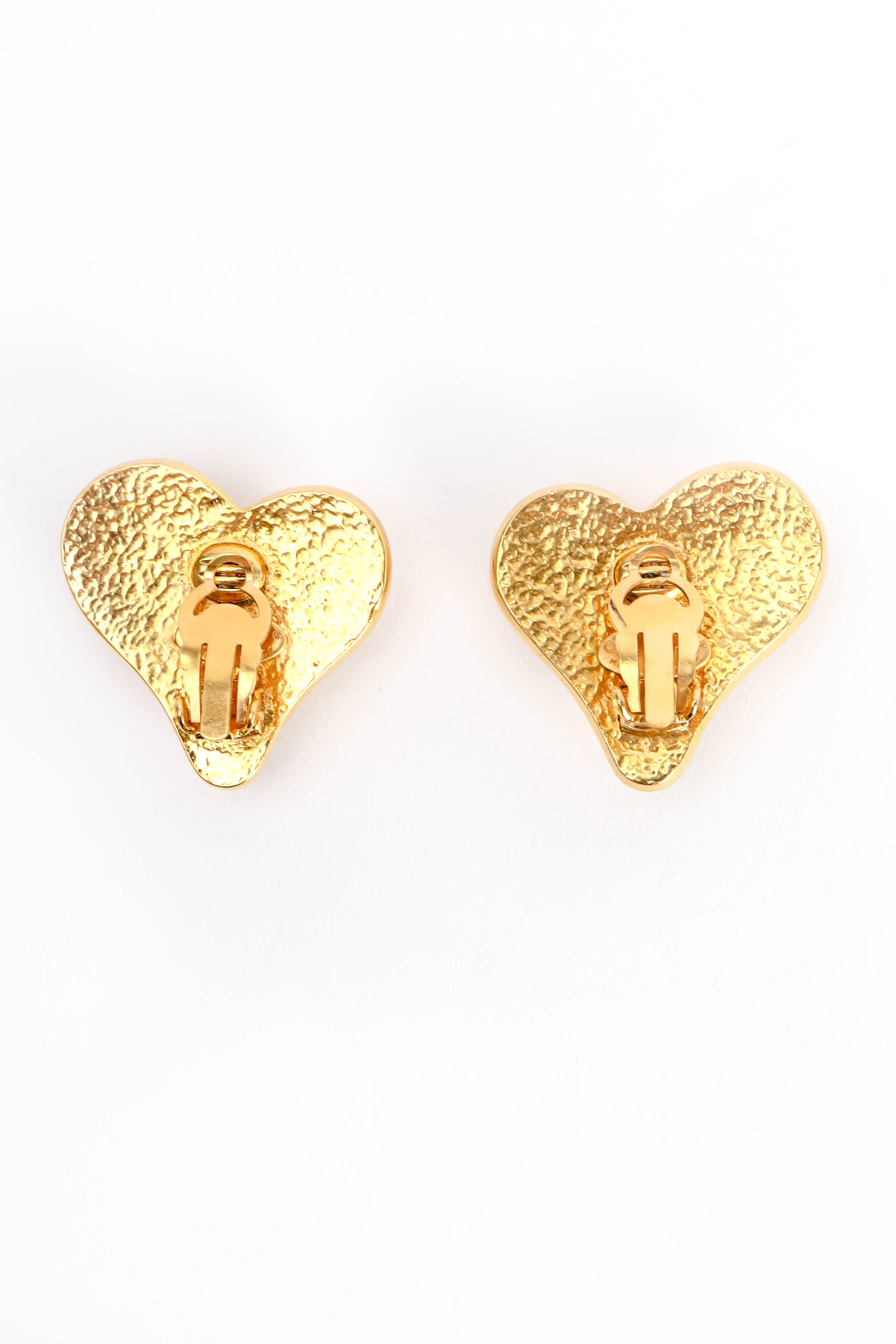 1995 Love CC Logo Pearl Earrings - Image 4