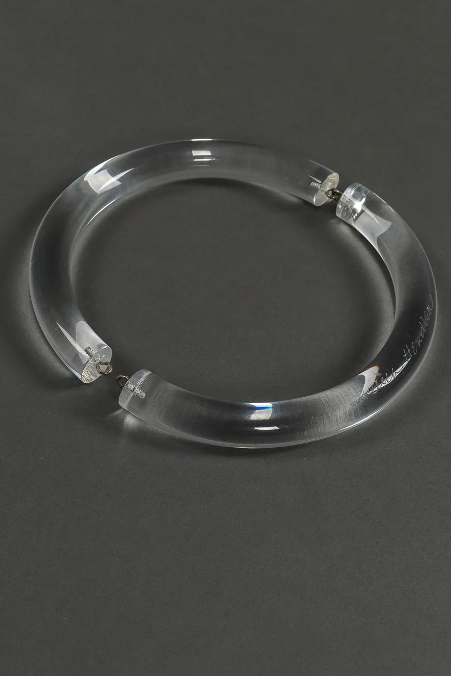 Lucite Collar Necklace - Image 4