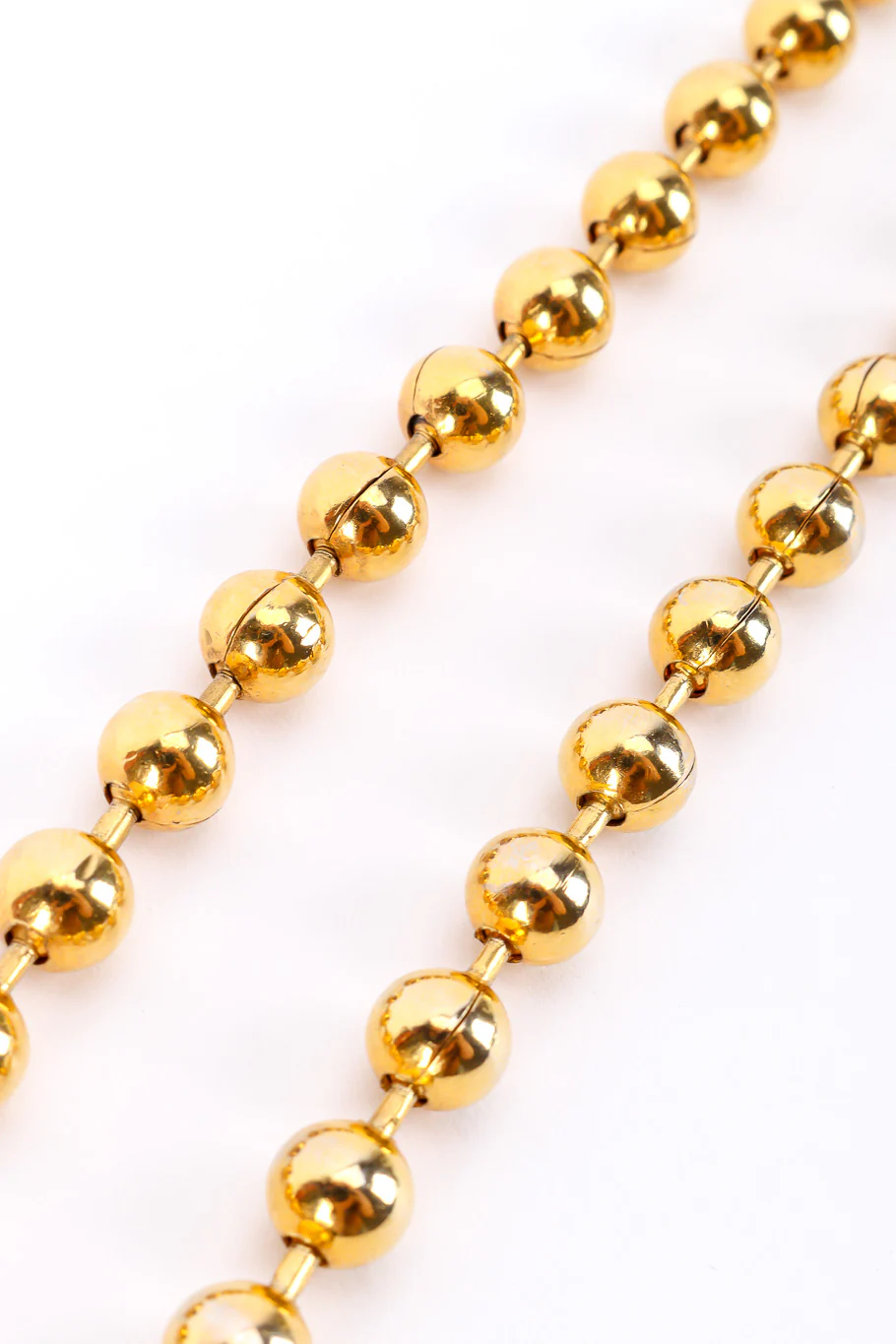 Lucite Crystal Disc Necklace - Image 6