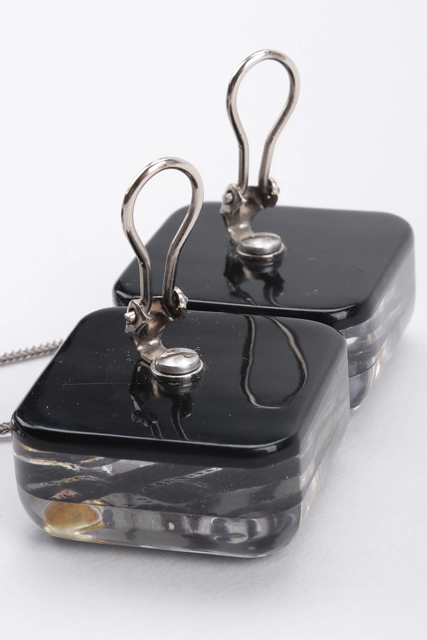 Lucite Cube Earrings - Image 10
