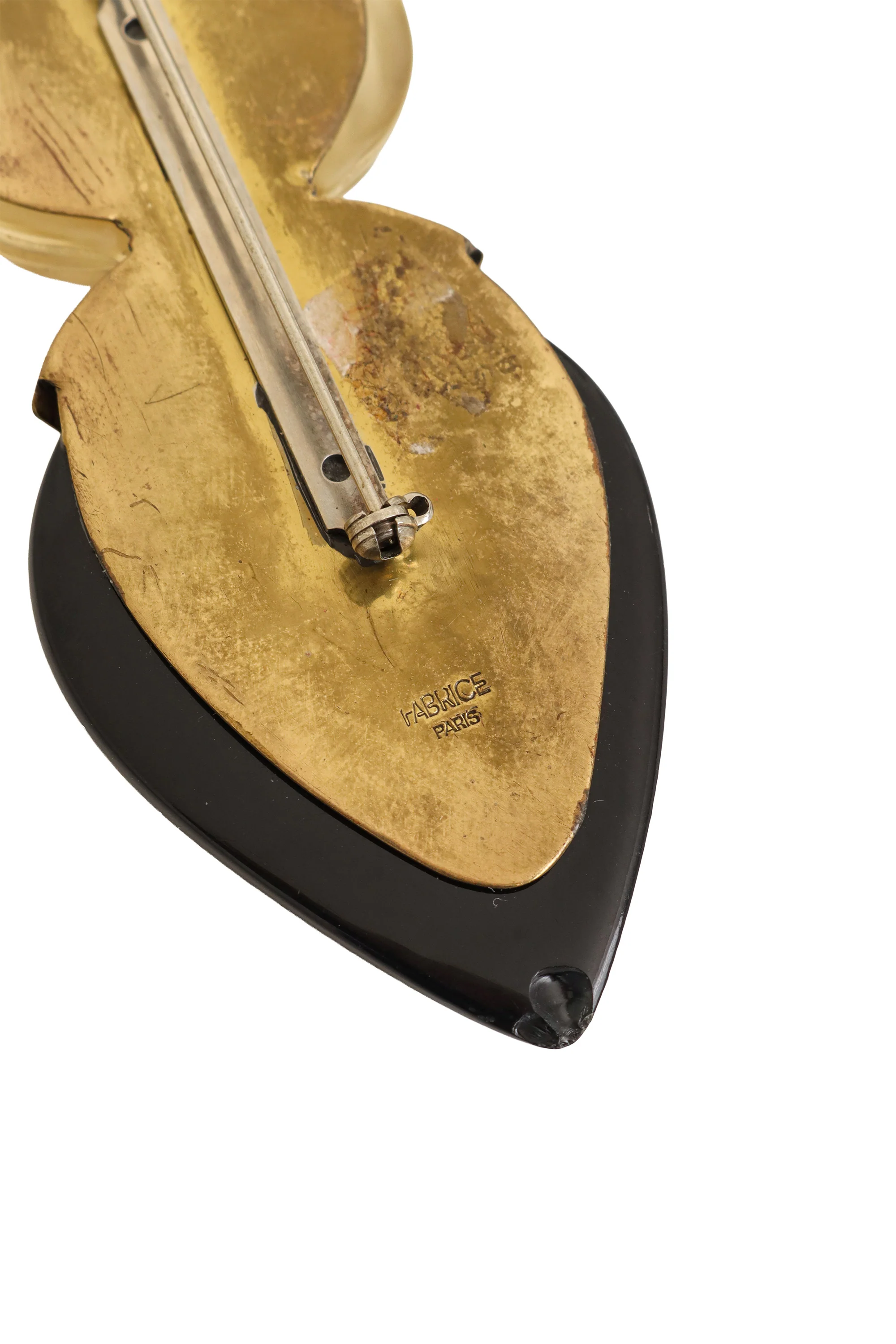 Lucite Perfume Brooch - Image 4