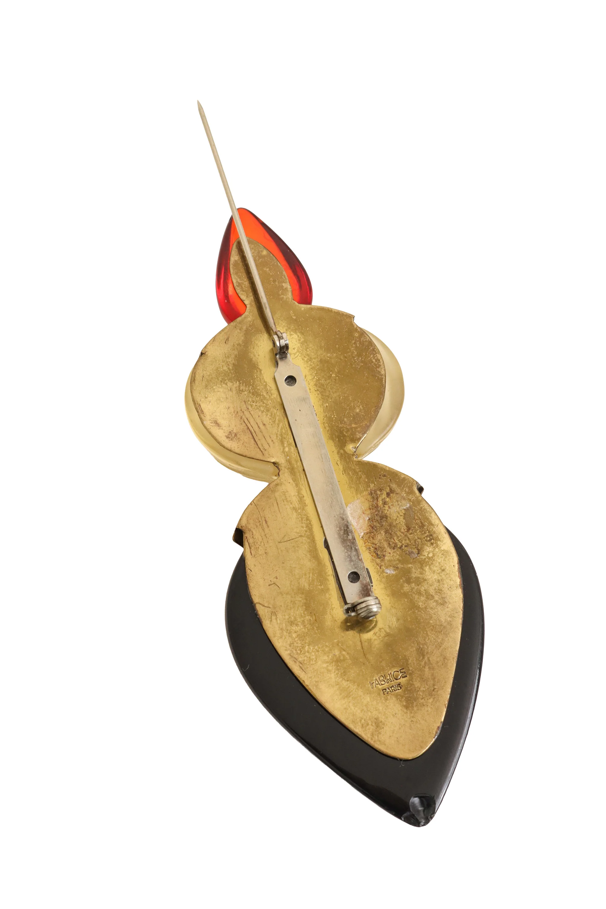 Lucite Perfume Brooch - Image 5