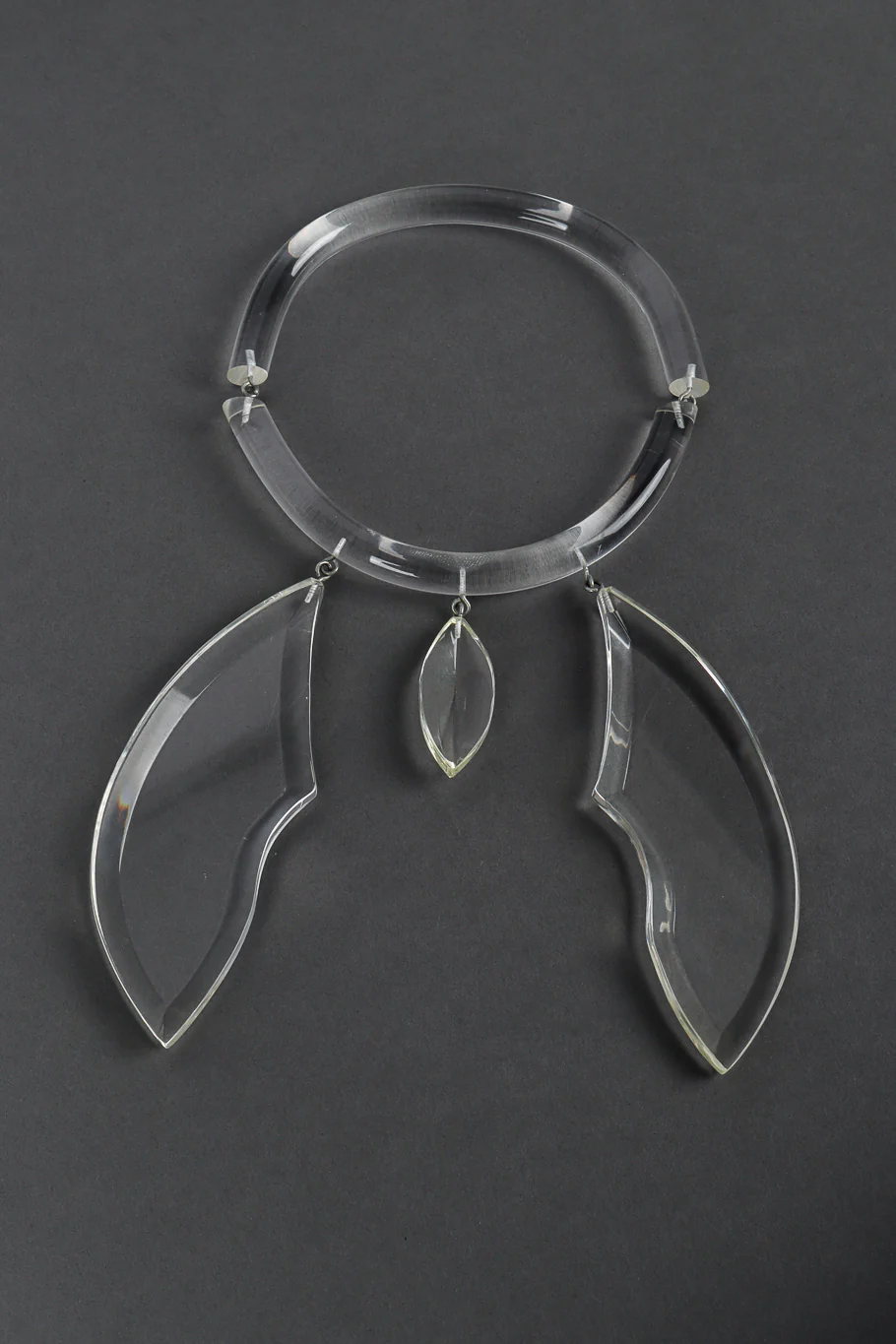 Lucite Wing Necklace