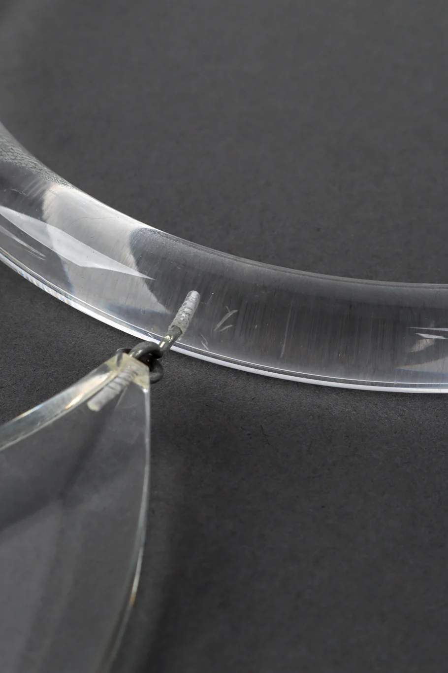 Lucite Wing Necklace - Image 10