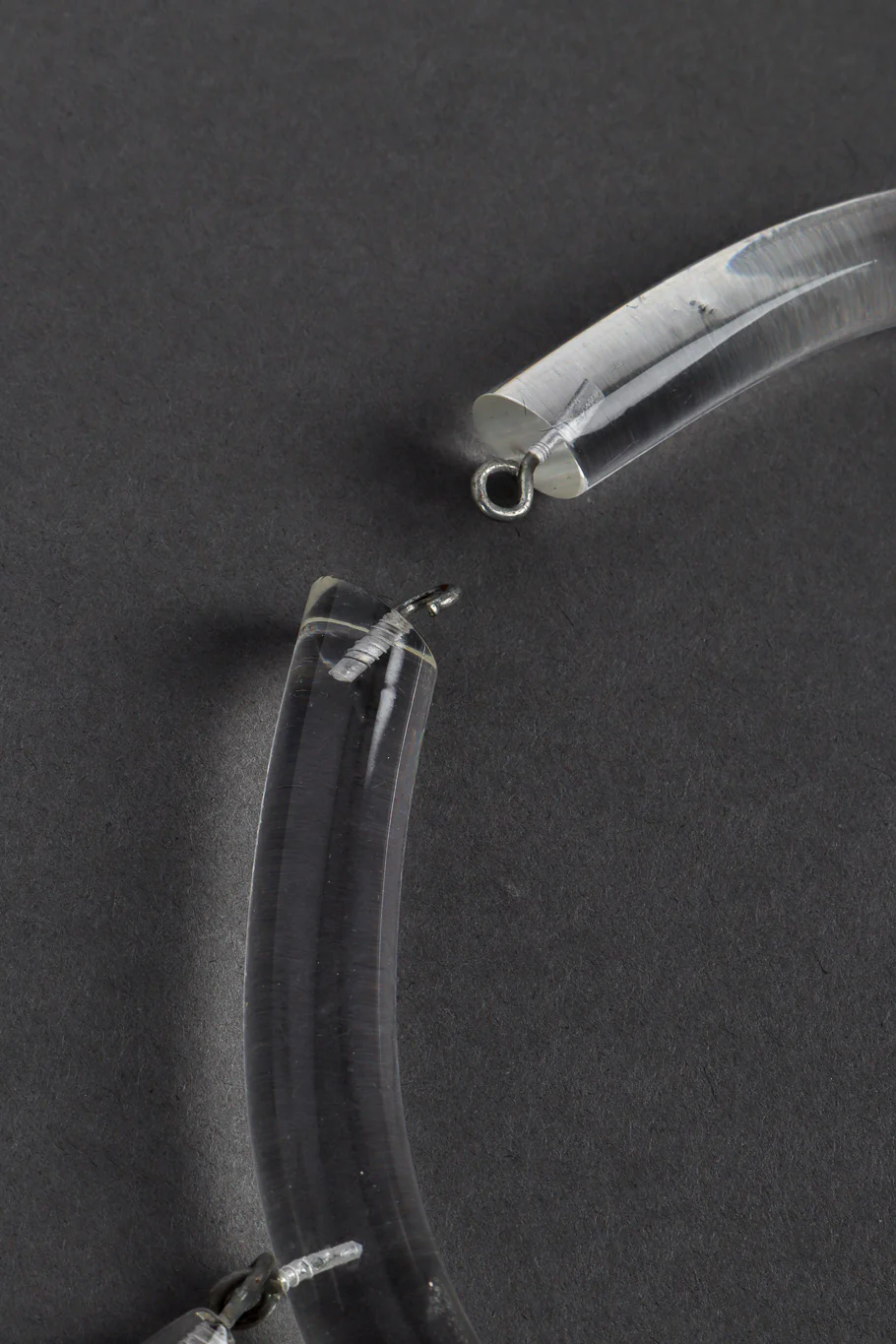 Lucite Wing Necklace - Image 6