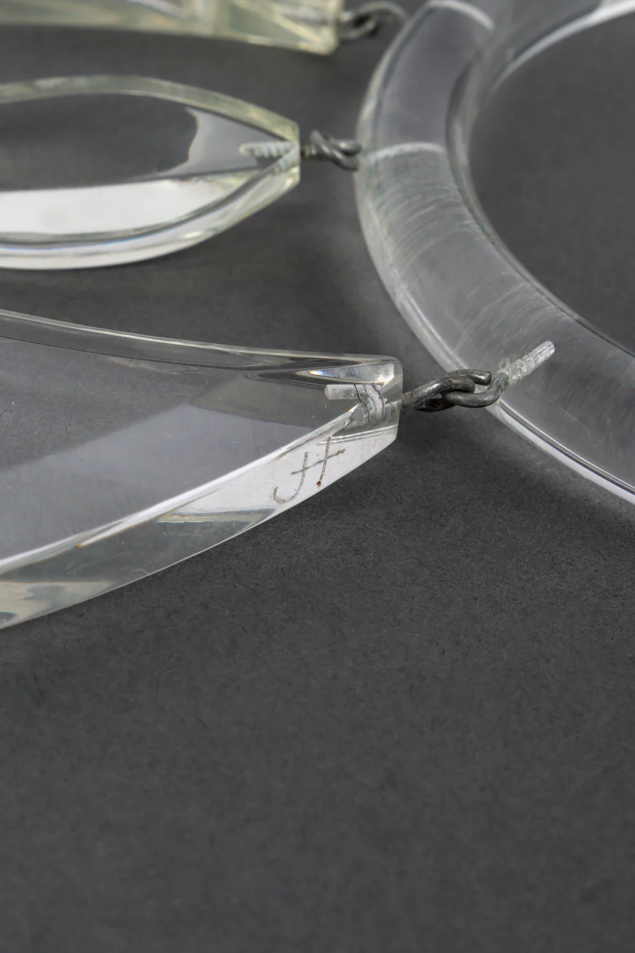 Lucite Wing Necklace - Image 8