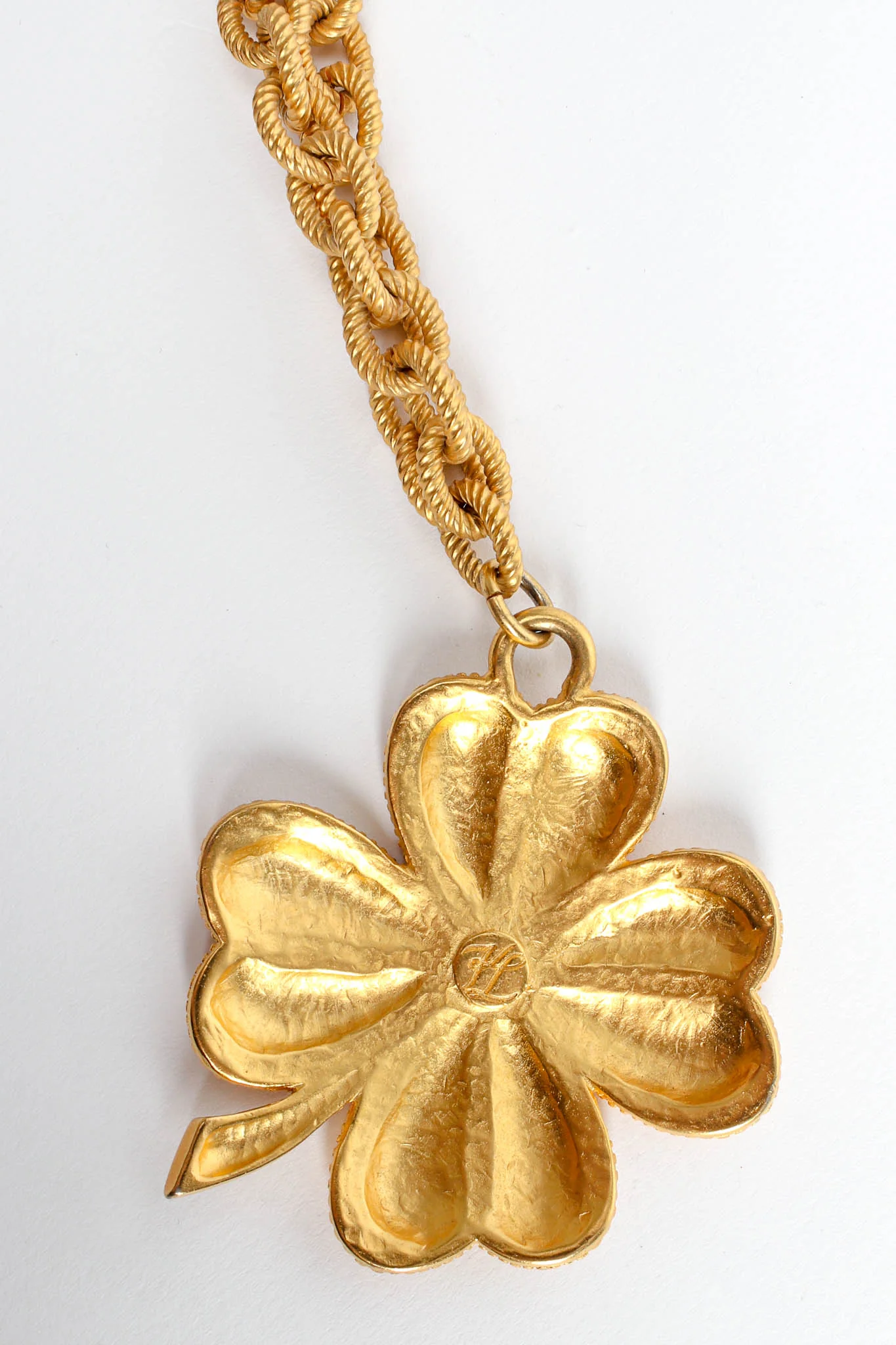 Lucky Clover Leaf Necklace - Image 5