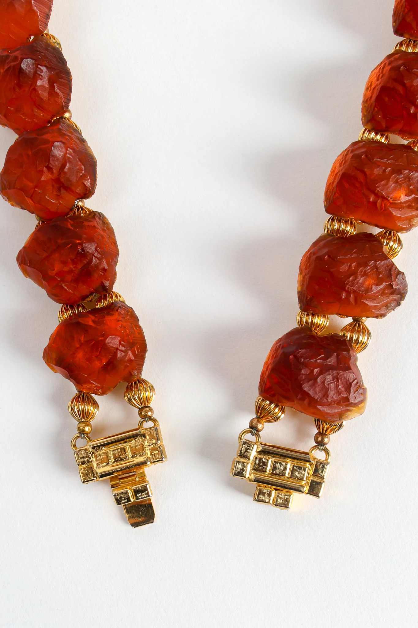 Luminous Amber Collar Necklace - Image 6