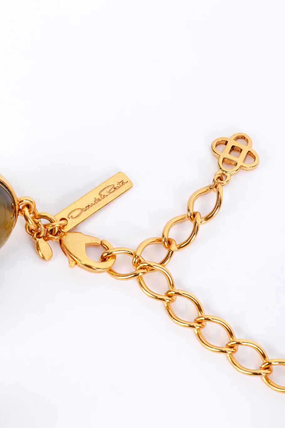 Lunar Two-Tone Ball Bead Necklace - Image 4