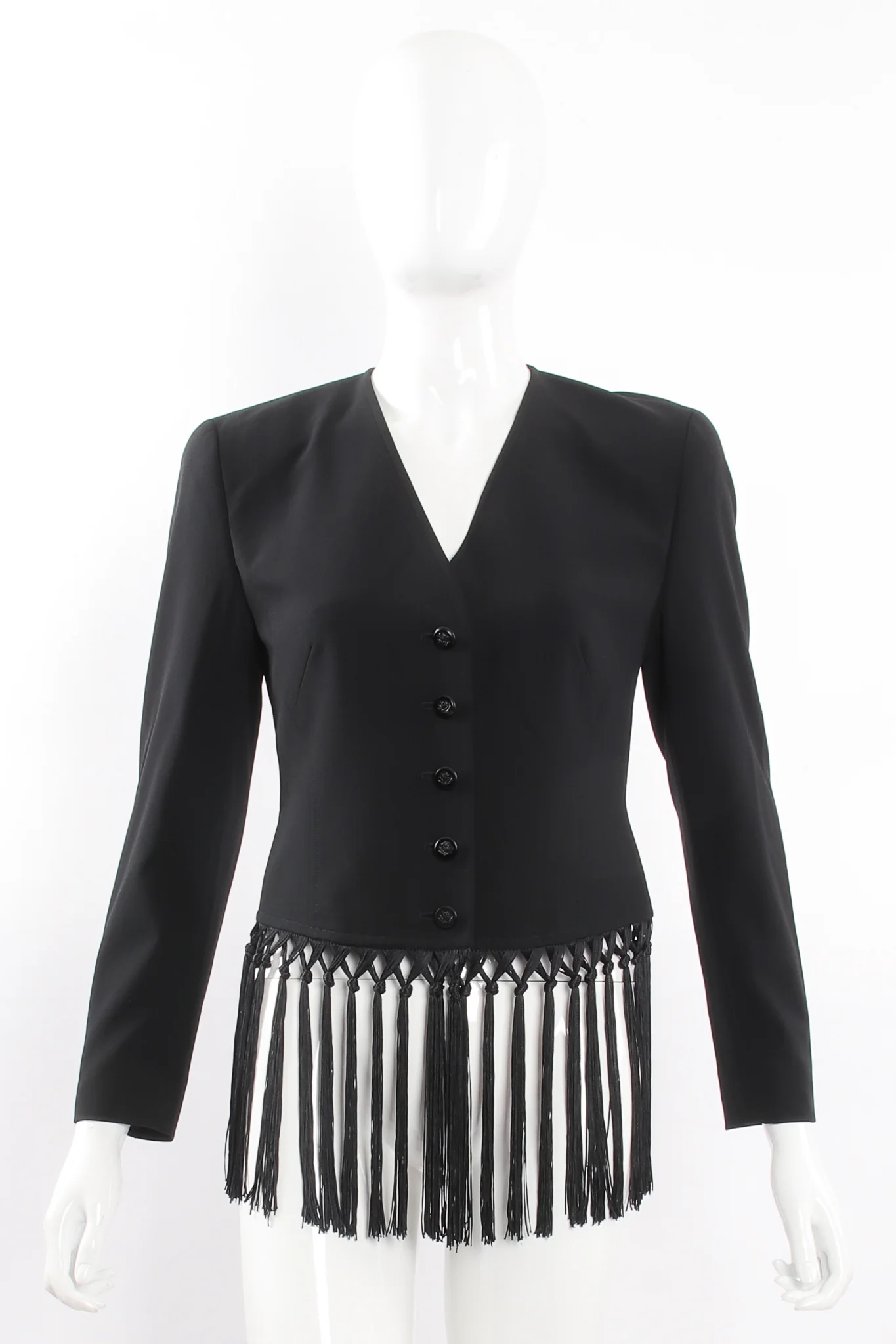 Macrame Fringe Jacket & Pant Suit - Image 10