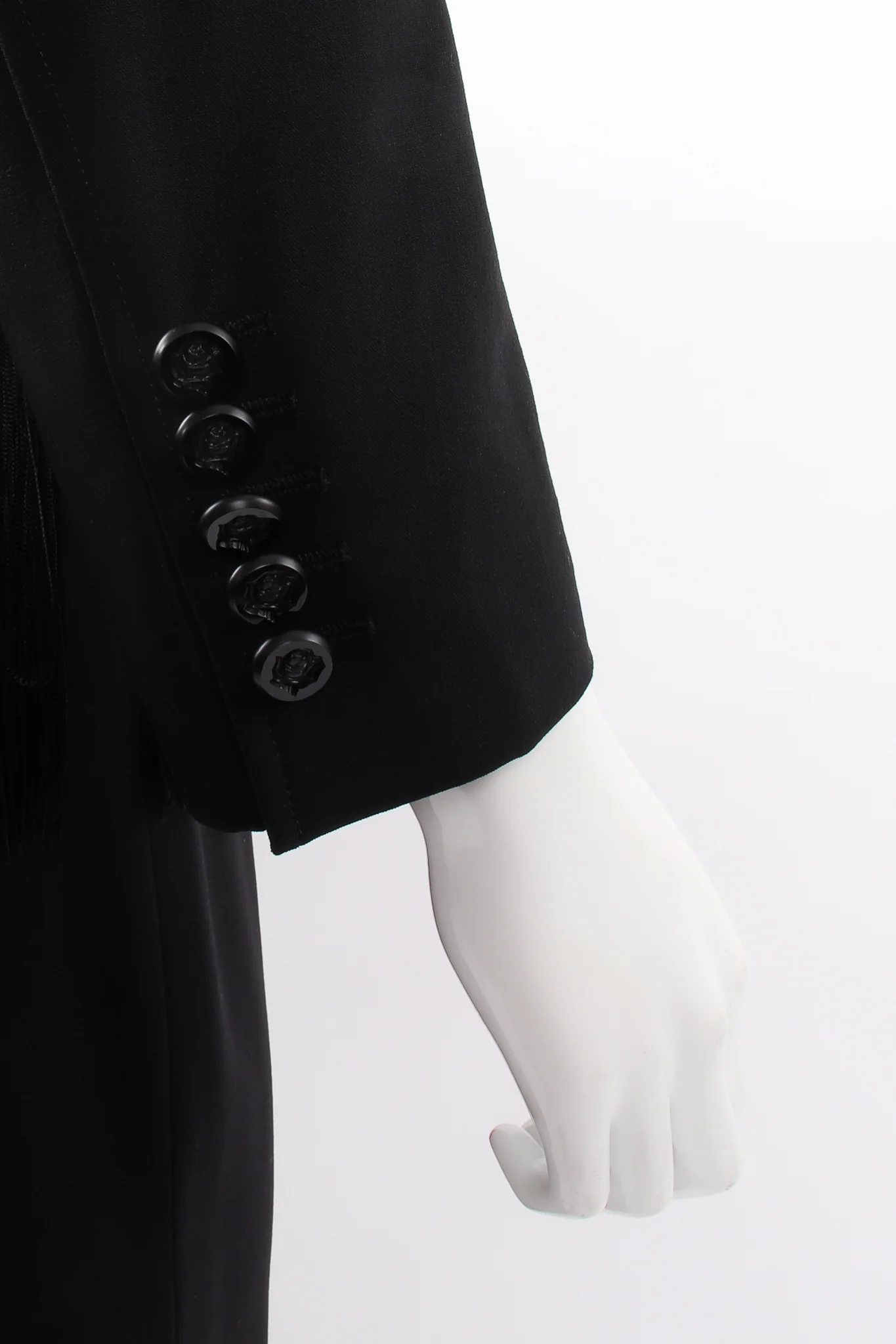 Macrame Fringe Jacket & Pant Suit - Image 9