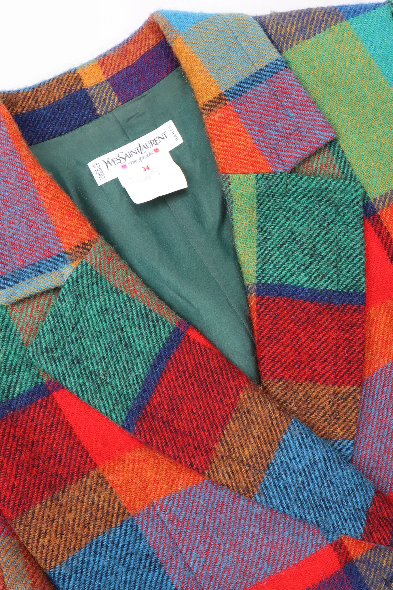 Madras Plaid Jacket & Skirt Set - Image 12