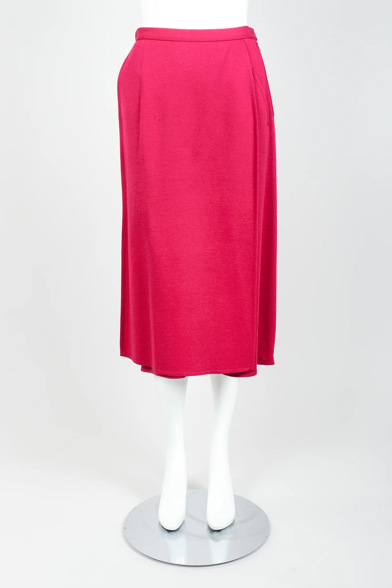 Magenta Knit Sweater & Skort Set - Image 10