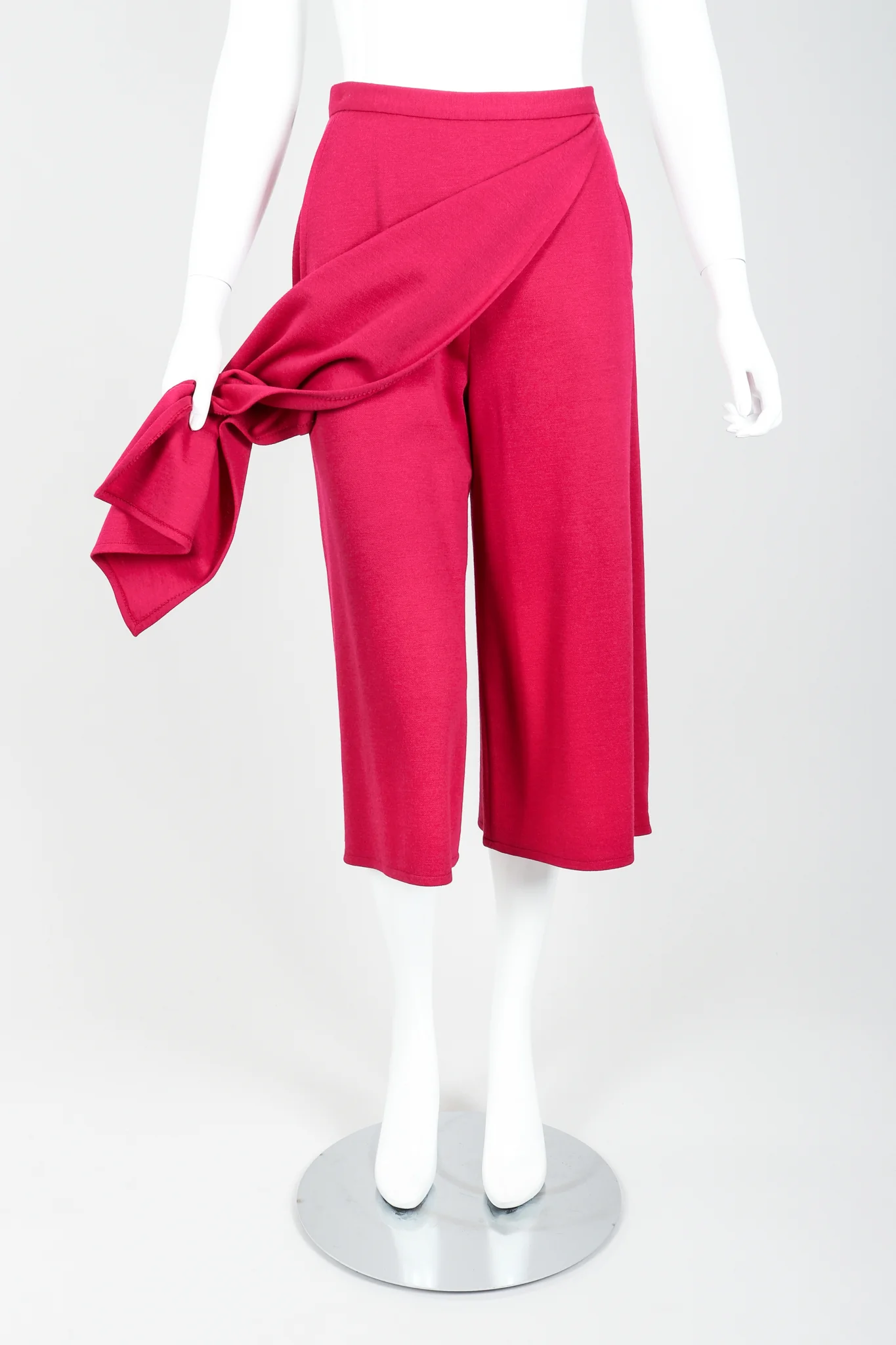 Magenta Knit Sweater & Skort Set - Image 11