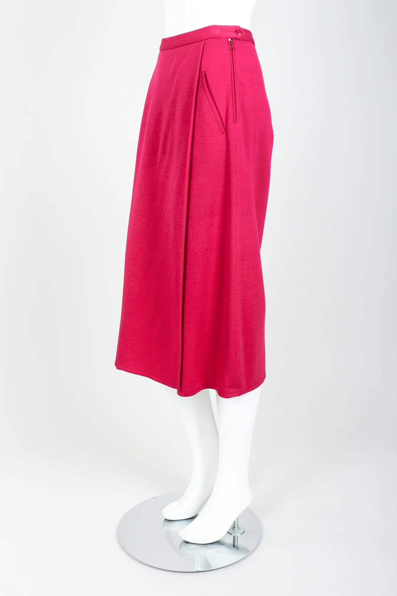 Magenta Knit Sweater & Skort Set - Image 12