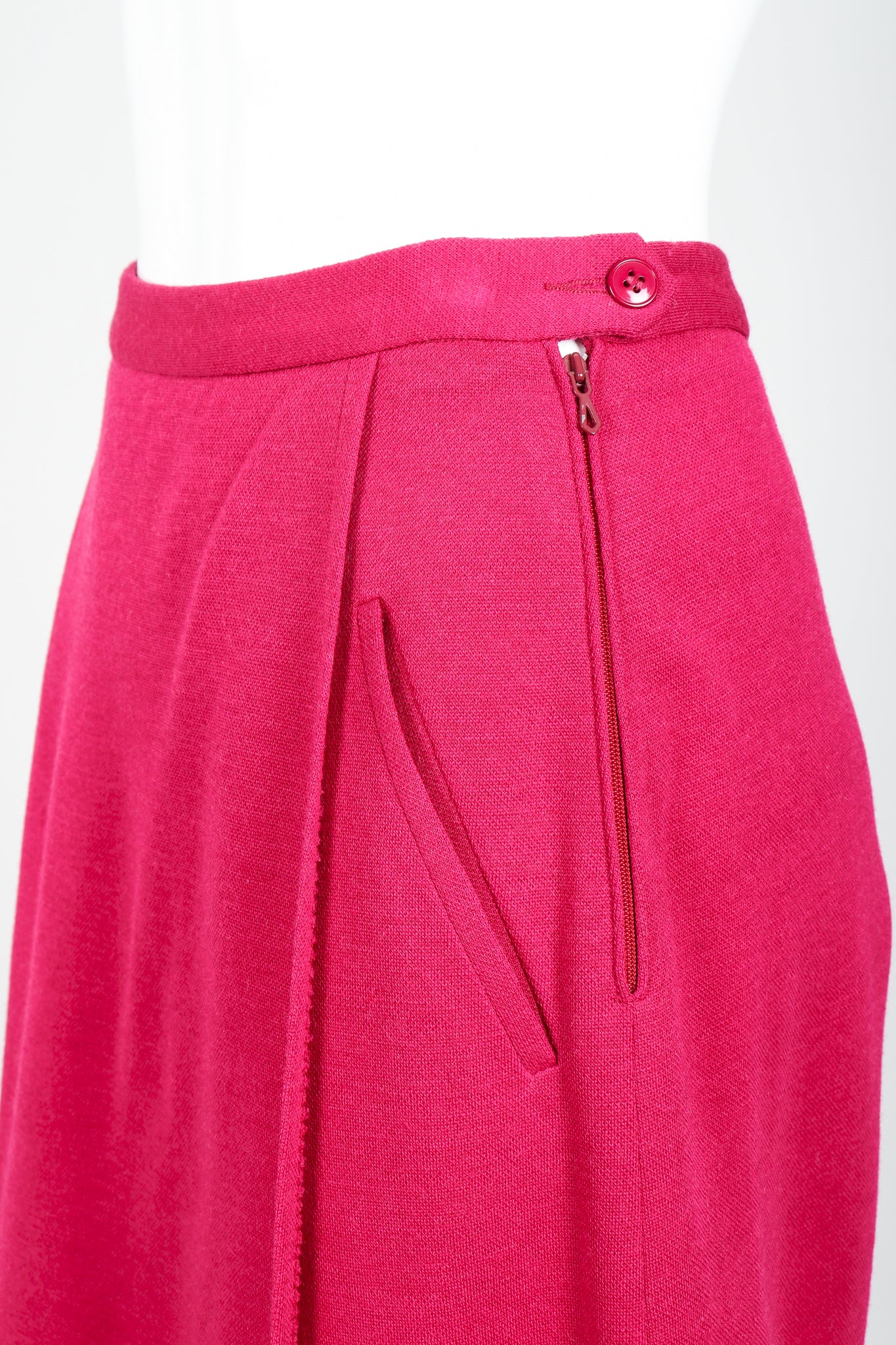 Magenta Knit Sweater & Skort Set - Image 14