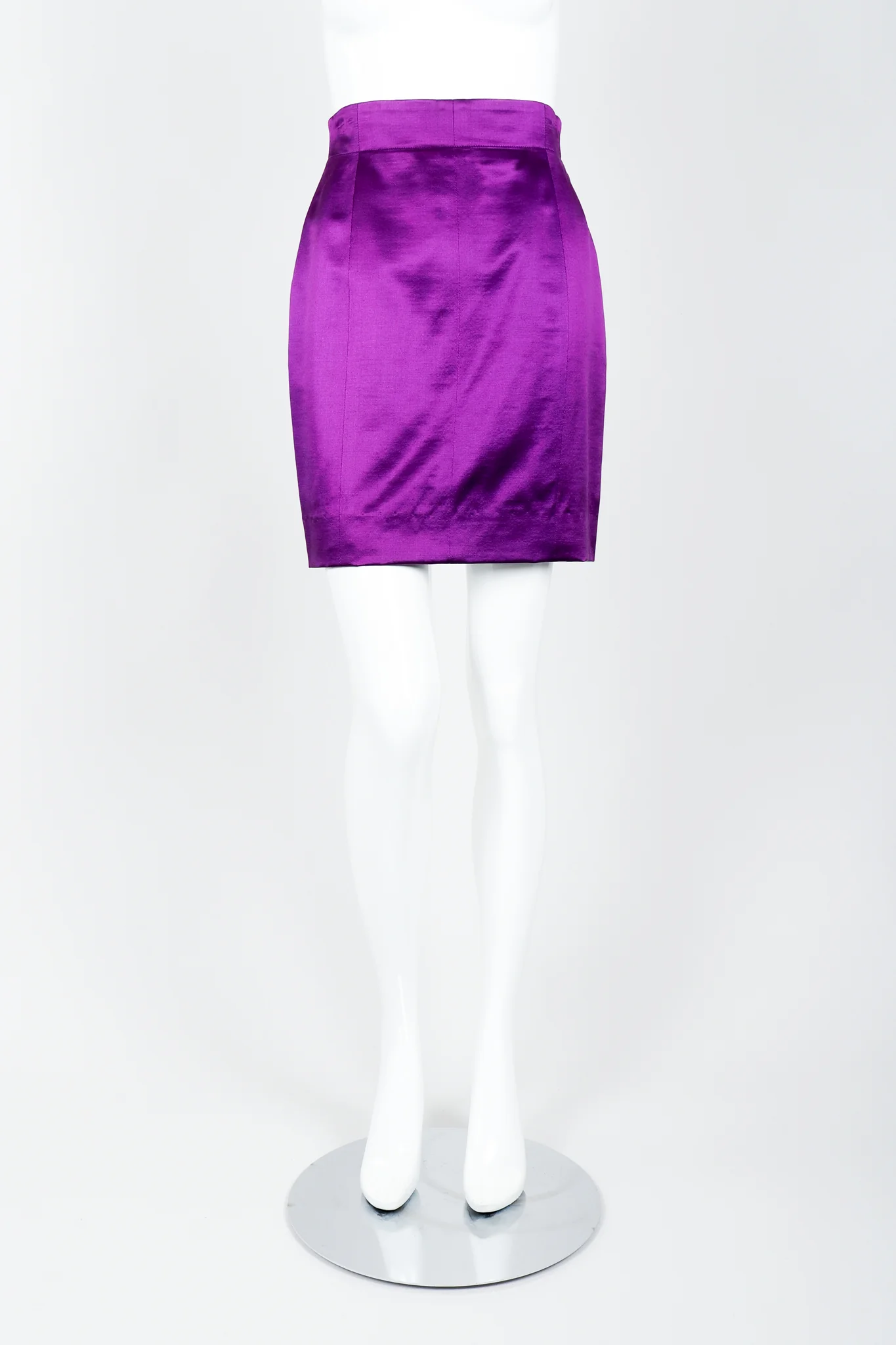 Magic Eye Satin Jacket & Skirt Set - Image 11
