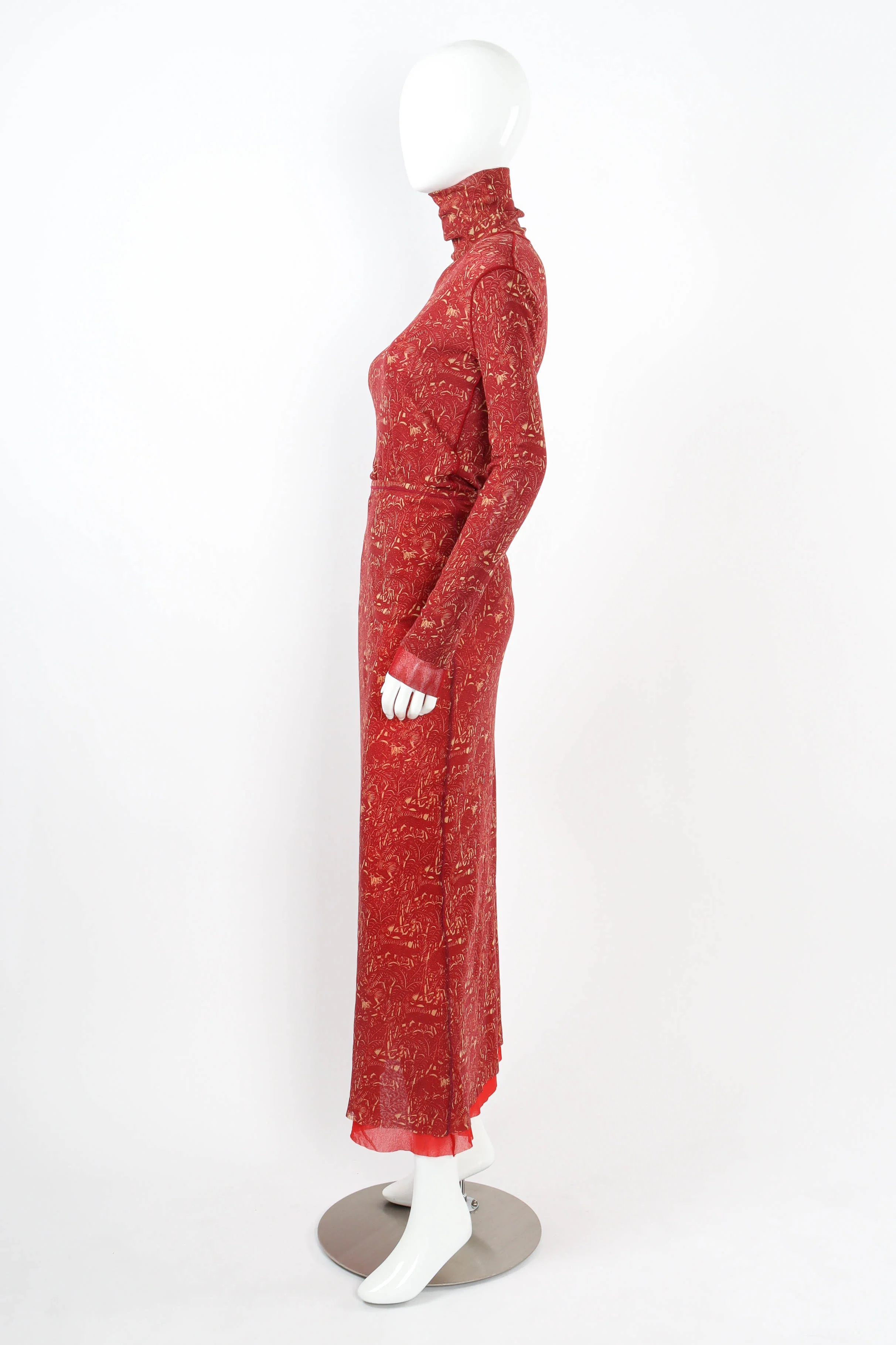Maille Tropical Goddess Top & Skirt Set - Image 3