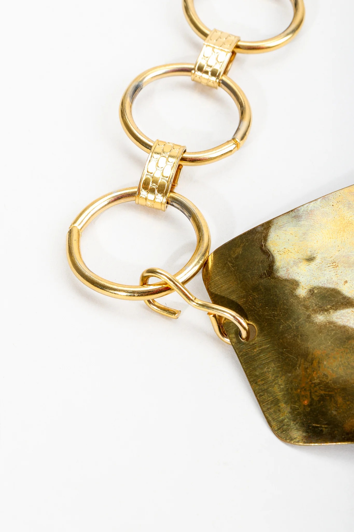 Malachite Plate Chain Belt - Image 7