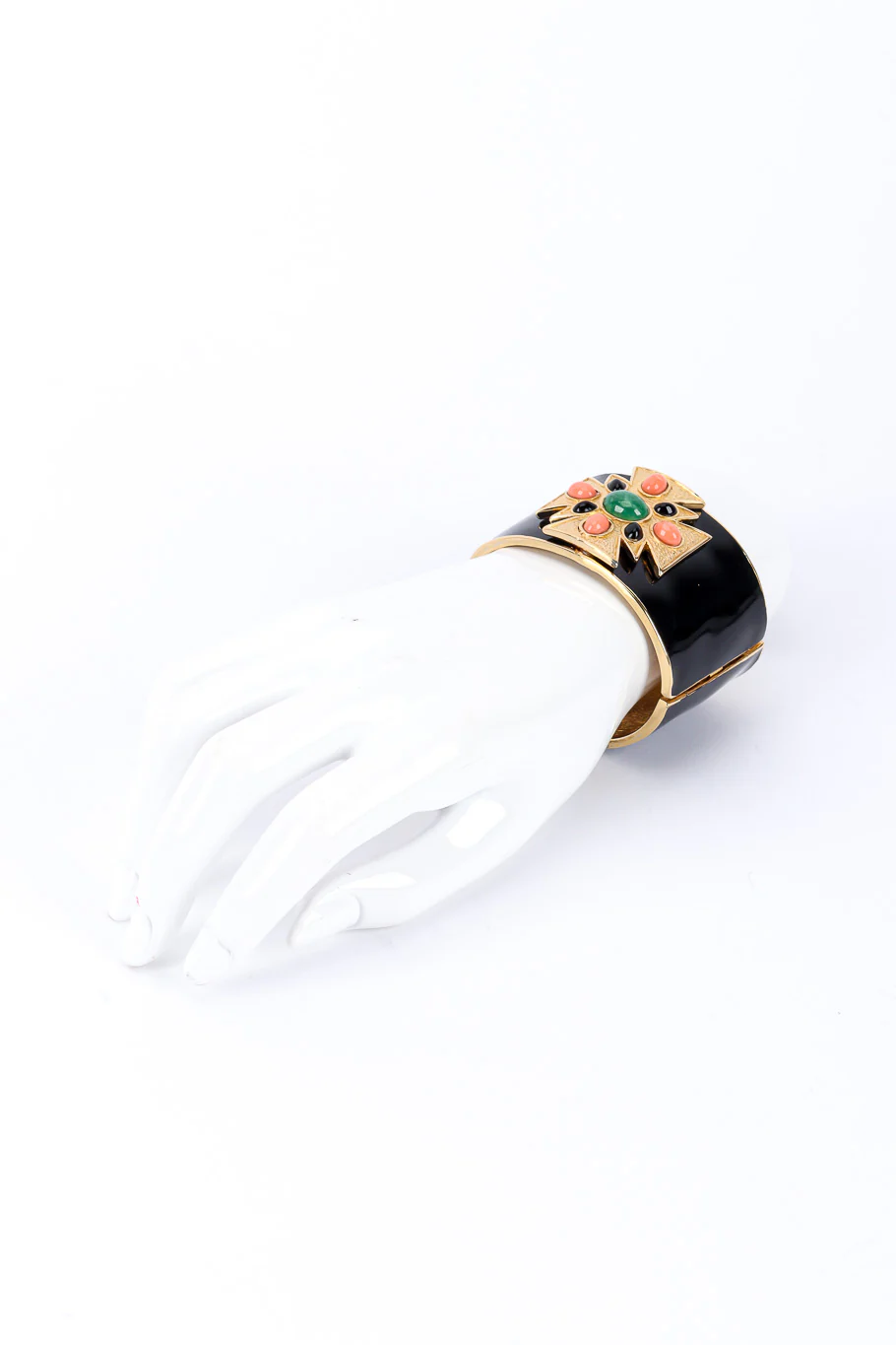 Maltese Cross Cuff Bracelet - Image 3
