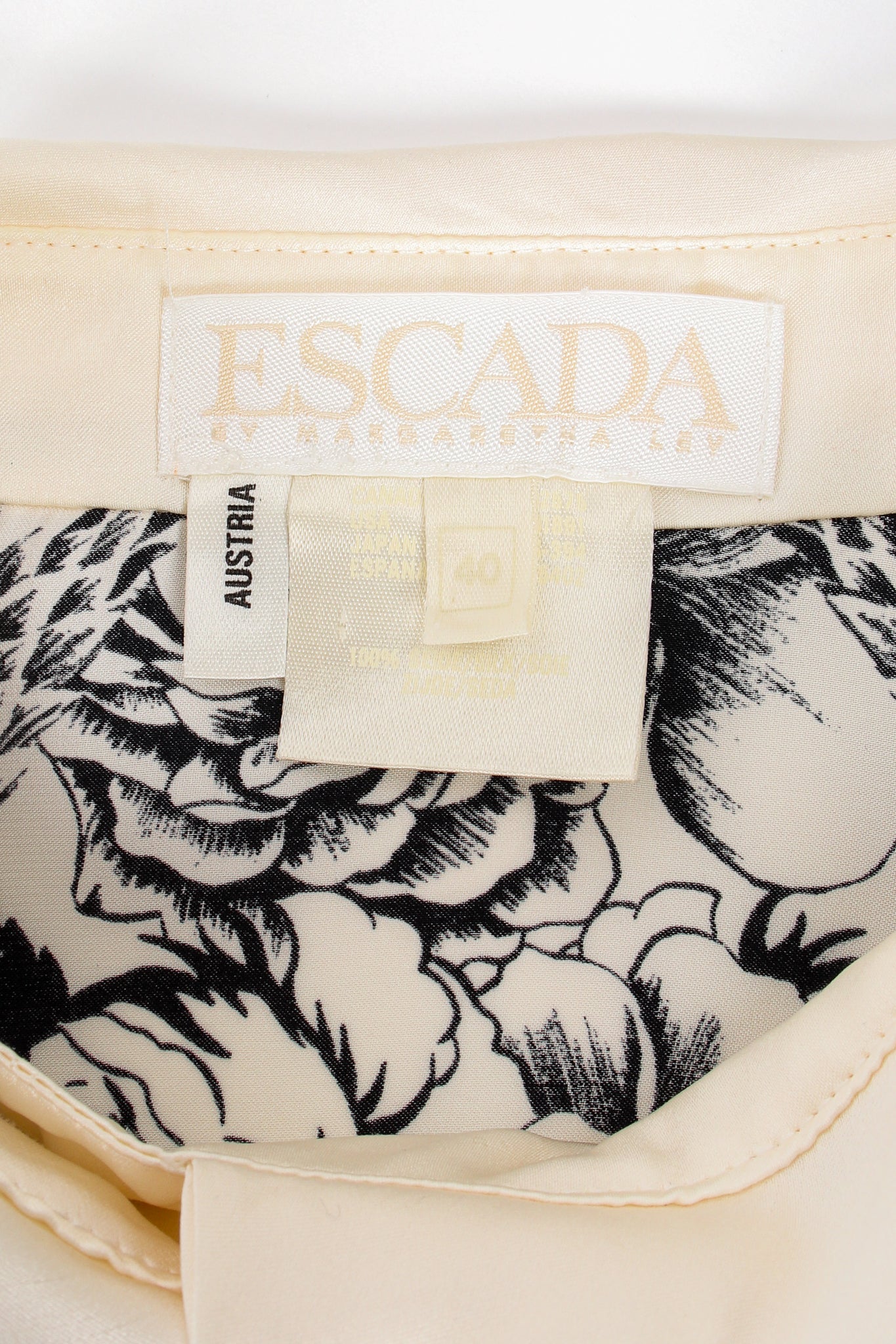 Floral Mantilla Tassel Print Shirt - Image 12