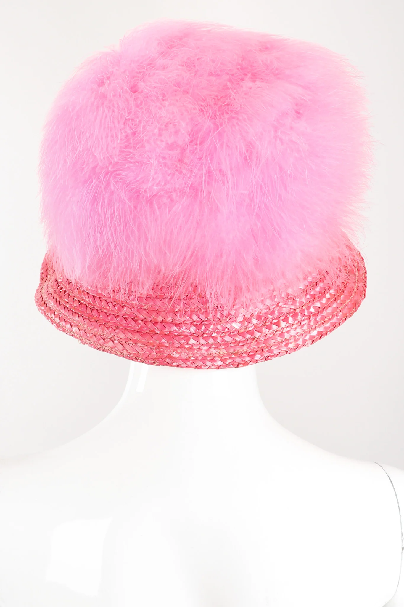 Marabou Bubblegum Puff Hat - Image 7