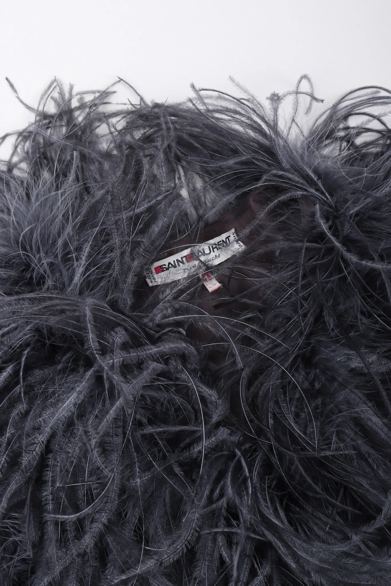 Marabou & Ostrich Feather Jacket - Image 11