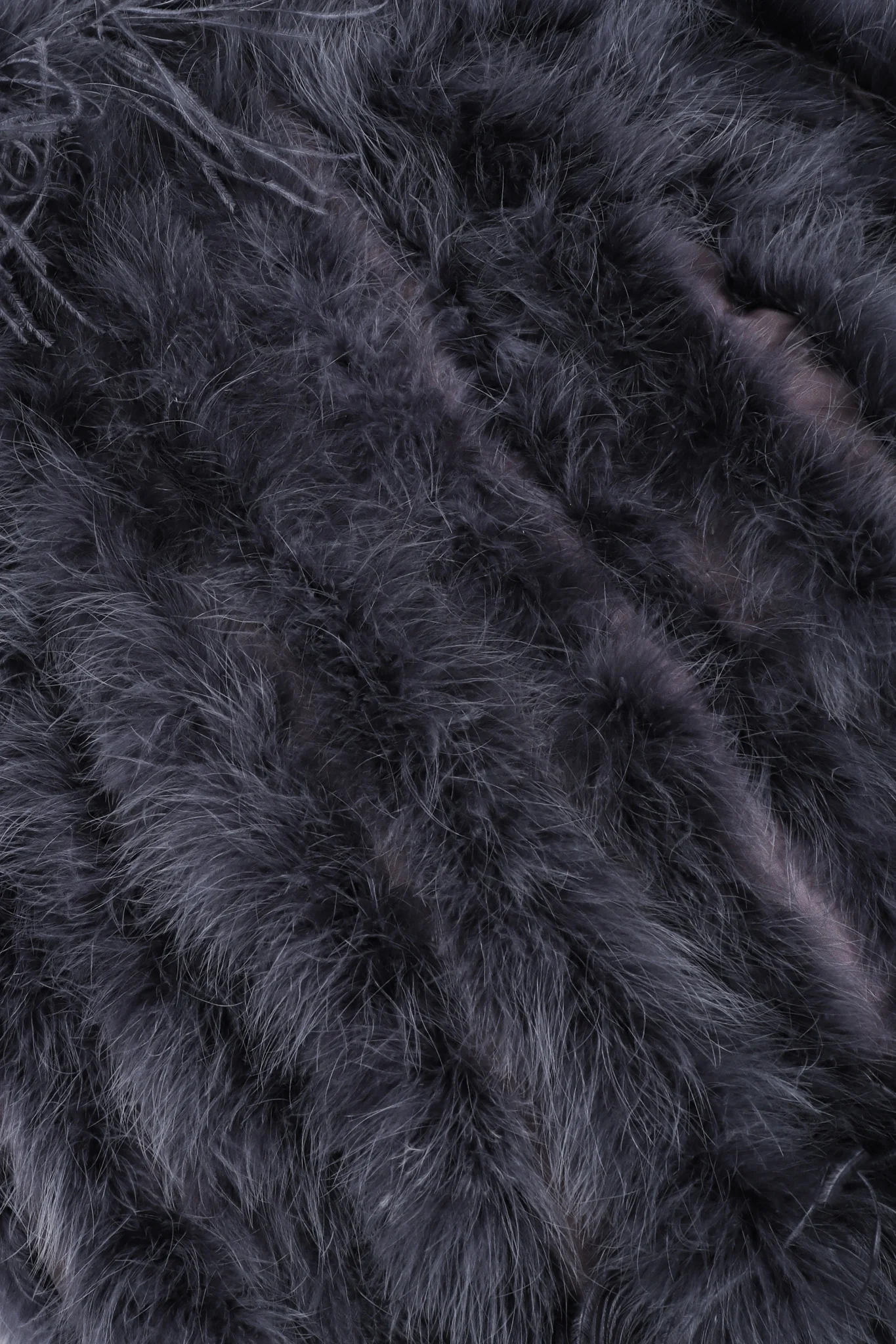 Marabou & Ostrich Feather Jacket - Image 12