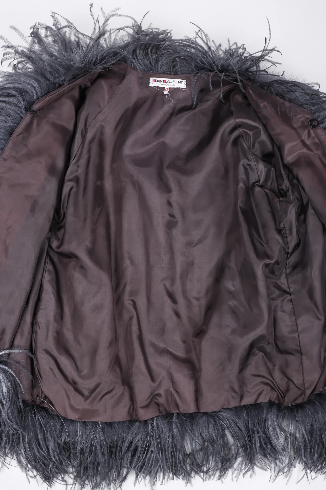 Marabou & Ostrich Feather Jacket - Image 19
