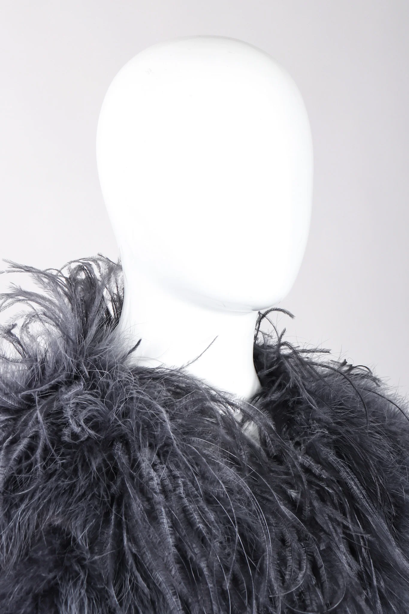 Marabou & Ostrich Feather Jacket - Image 9